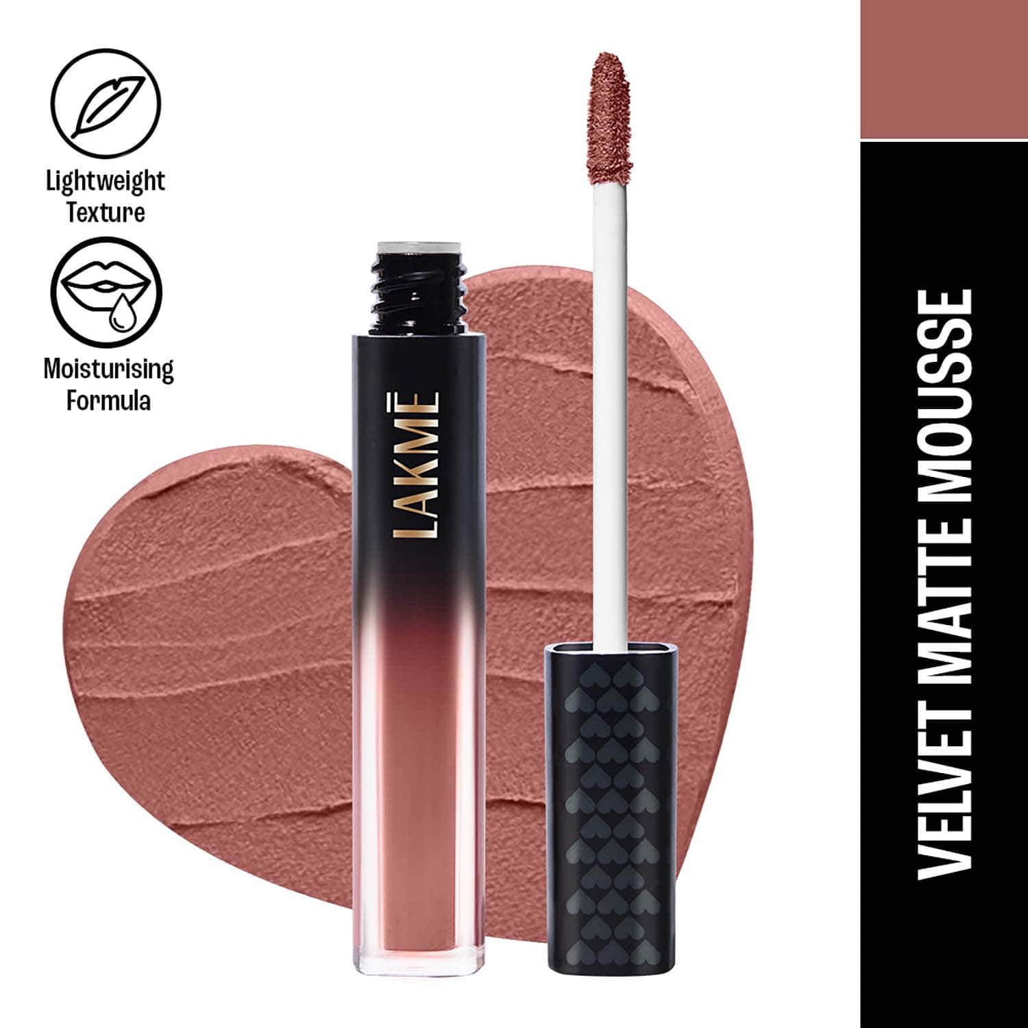 Lakme | Lakme Xtraordin-airy Lip Mousse - Nude Sensation (4.6 g)