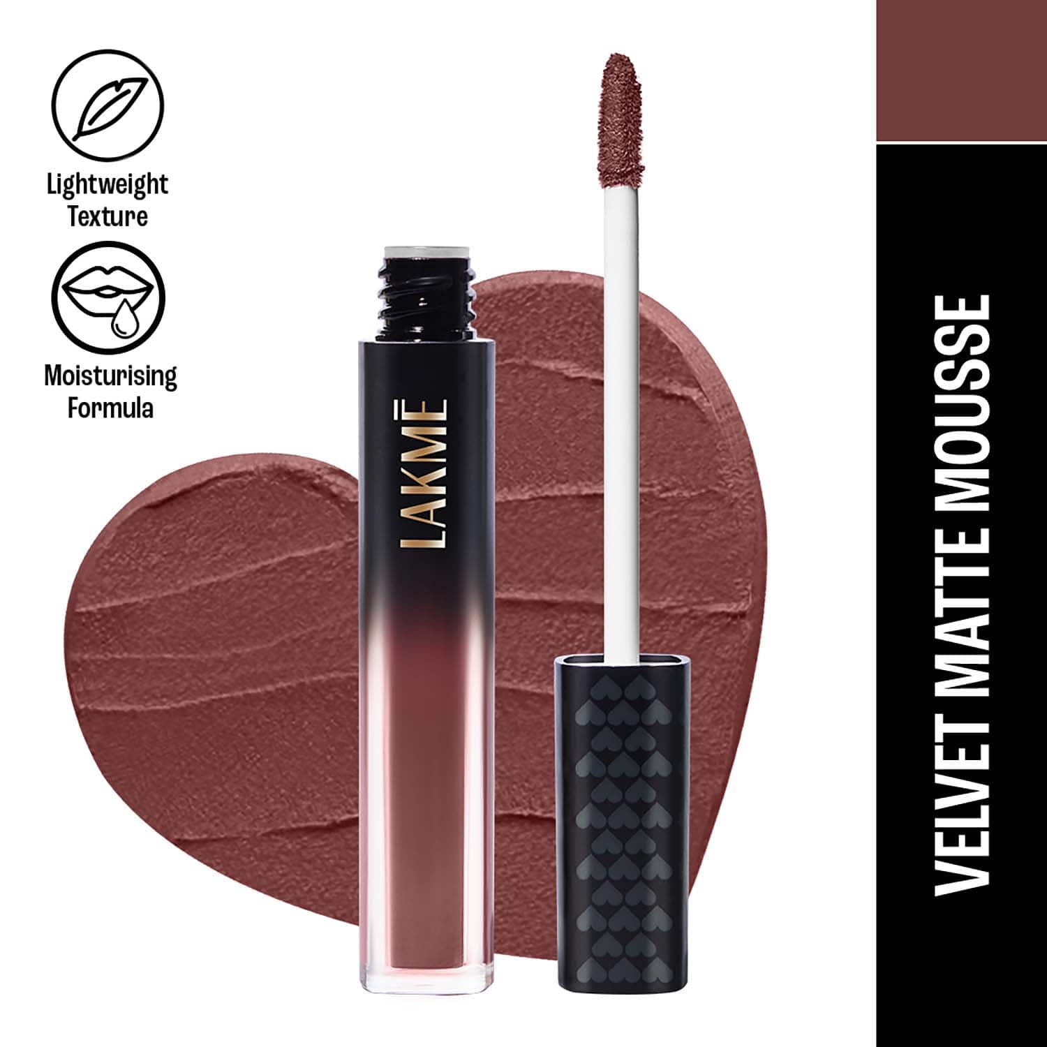 Lakme | Lakme Xtraordin-airy Lip Mousse - Cocoa Sin (4.6 g)