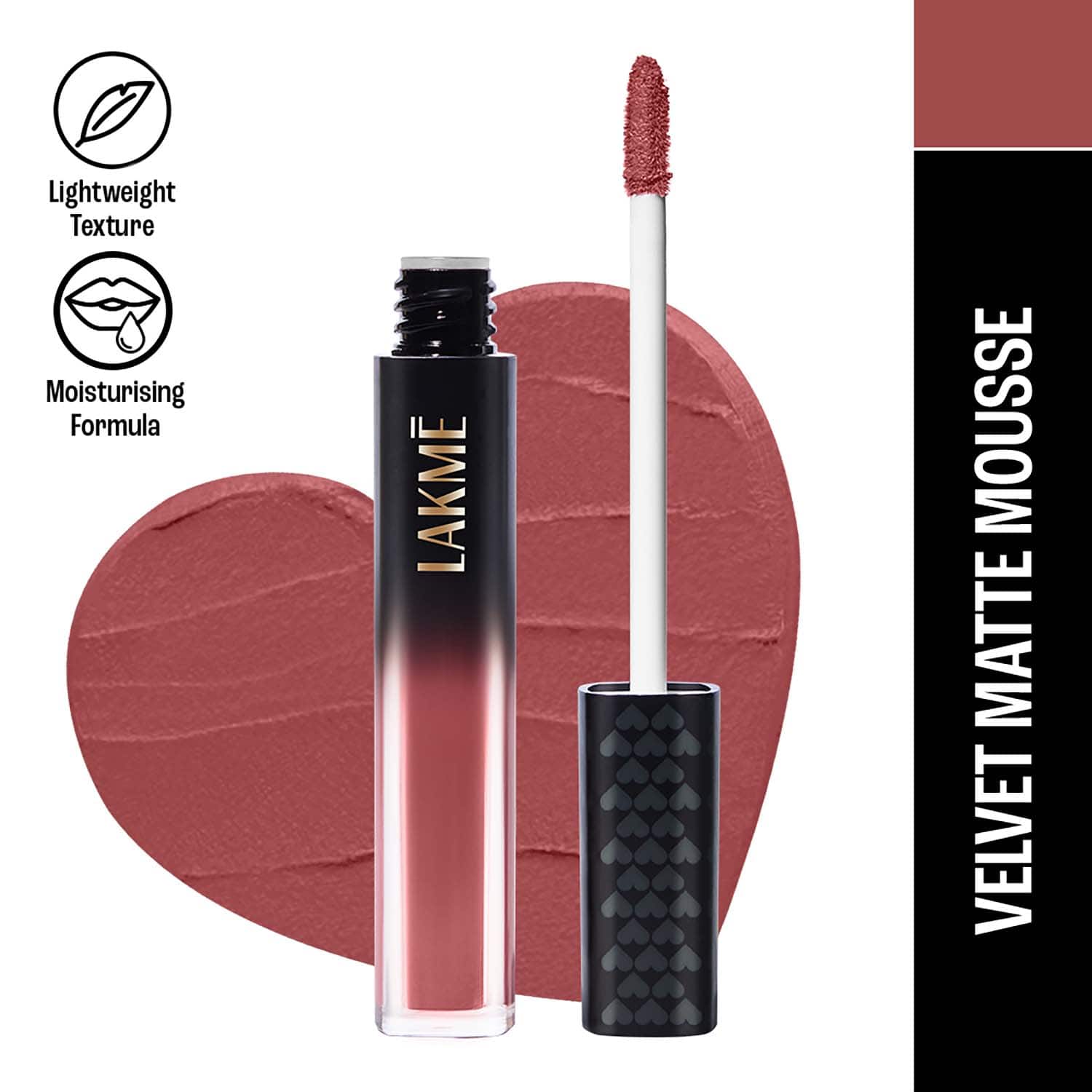 Lakme | Lakme Xtraordin-airy Lip Mousse - Nude Naturalle (4.6 g)