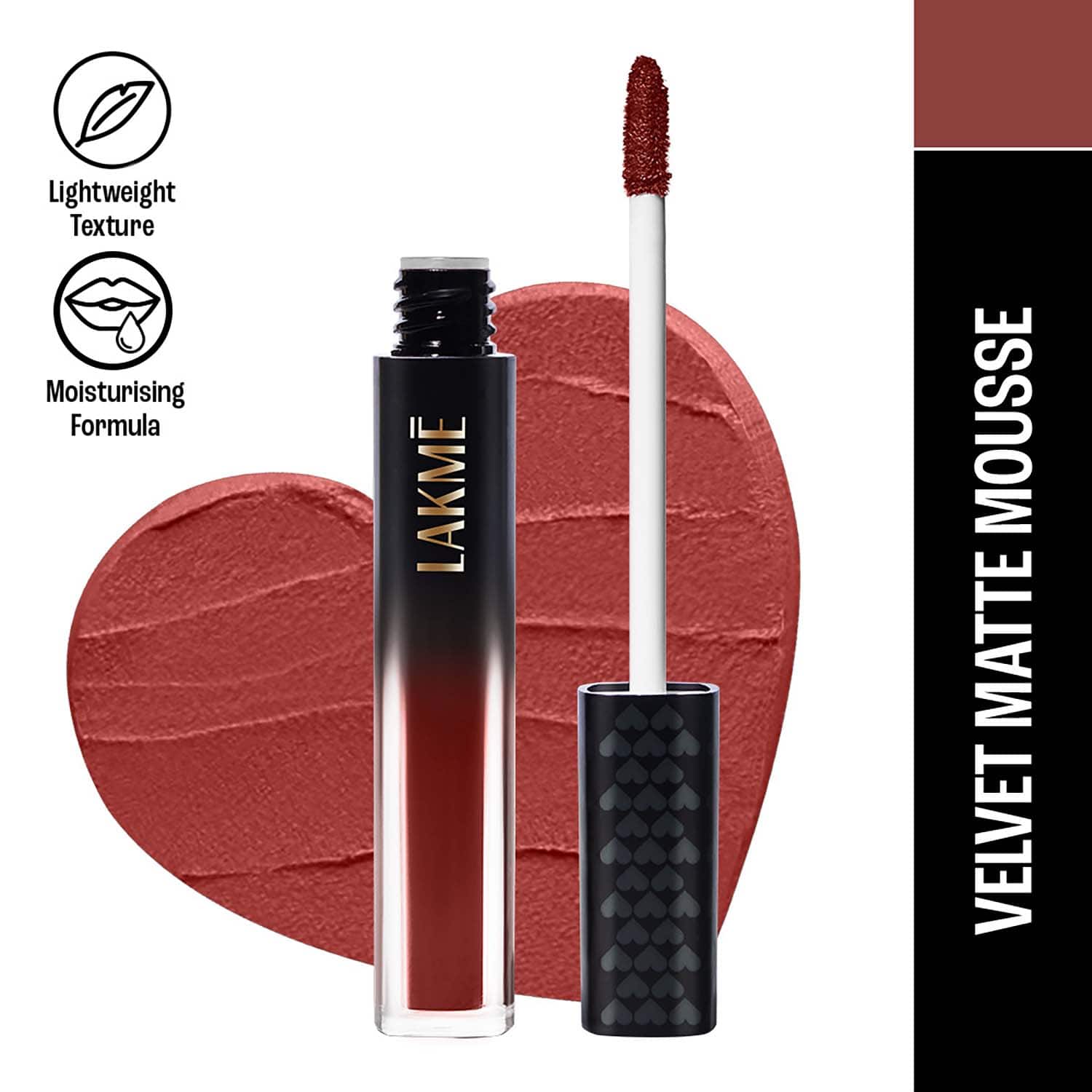 Lakme | Lakme Xtraordin-airy Lip Mousse - Chocolate Temptation (4.6 g)