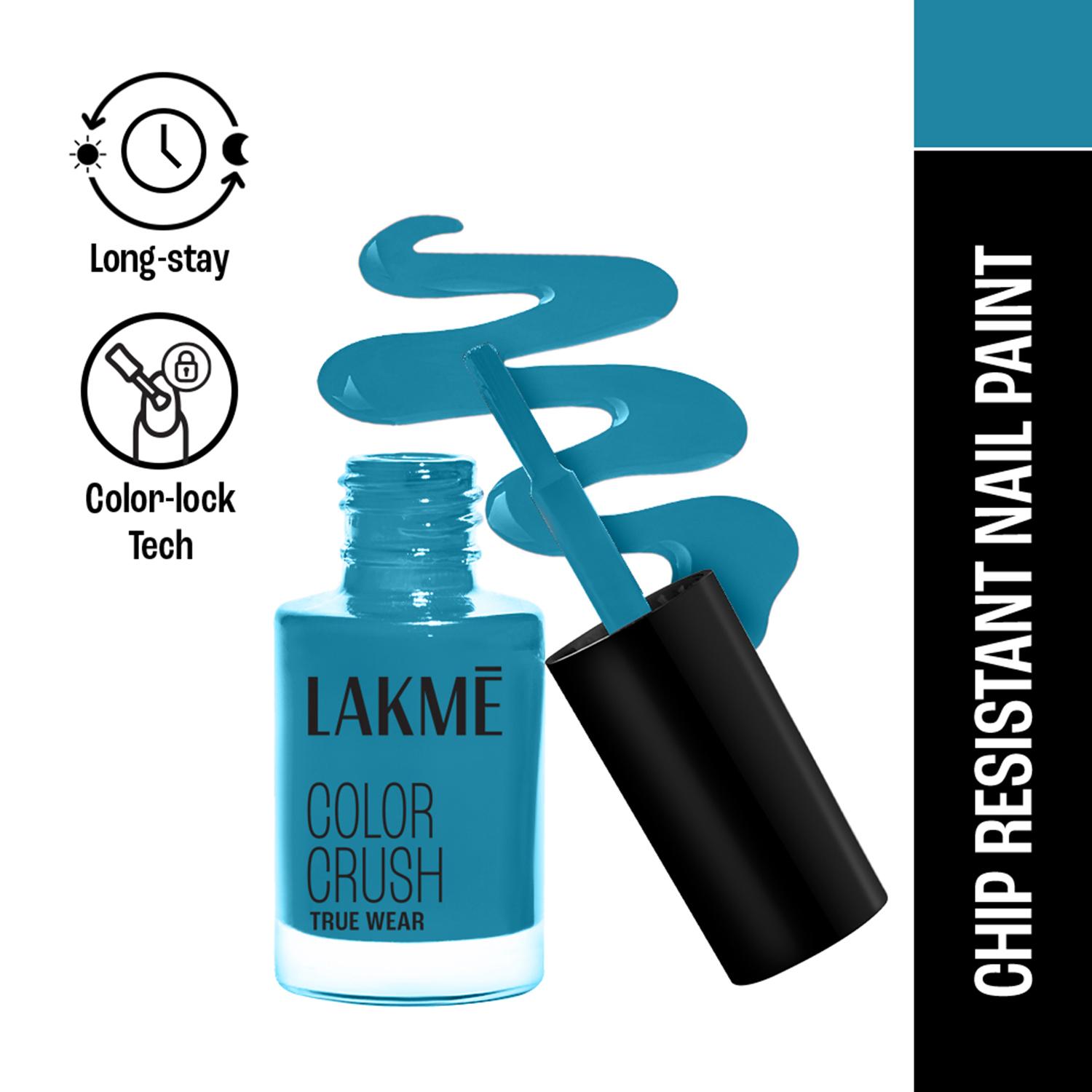 Lakme | Lakme True Wear Color Crush Nail Polish Long Lasting & Vibrant Nail Paint 27 (6 ml)