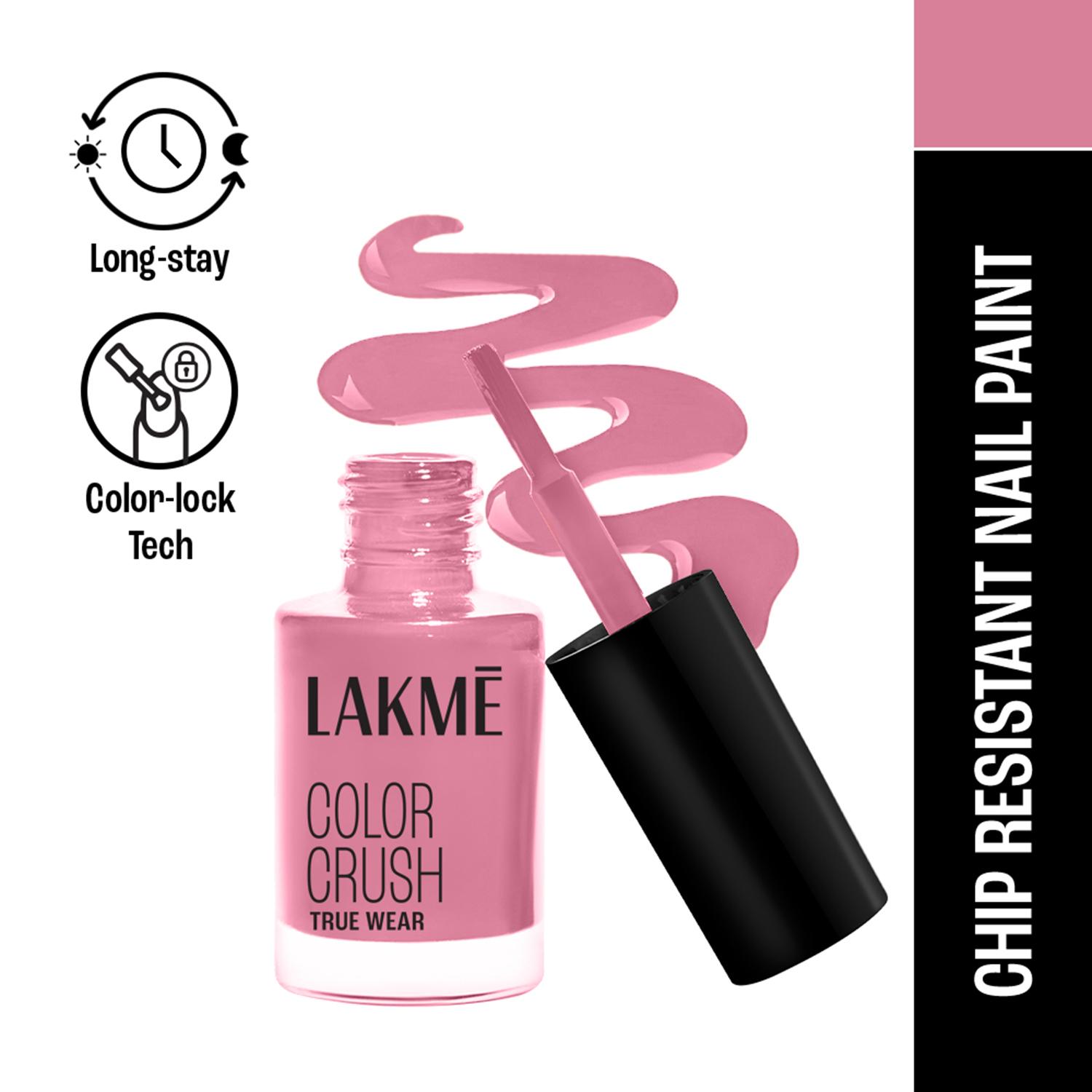Lakme | Lakme True Wear Color Crush Nail Polish Long Lasting & Vibrant Nail Paint 36 (6 ml)