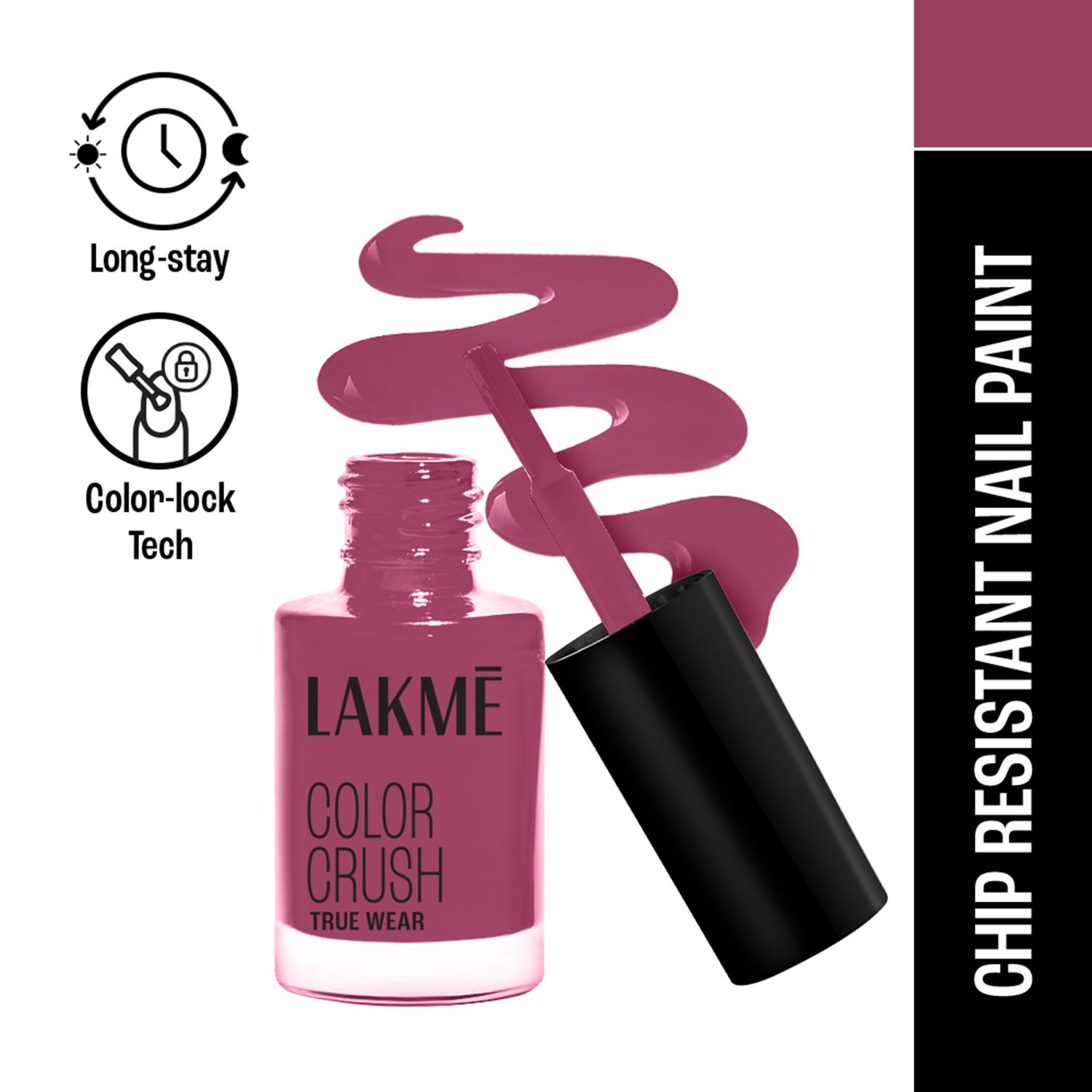 Lakme | Lakme True Wear Color Crush Nail Polish Long Lasting & Vibrant Nail Paint 236 (6 ml)