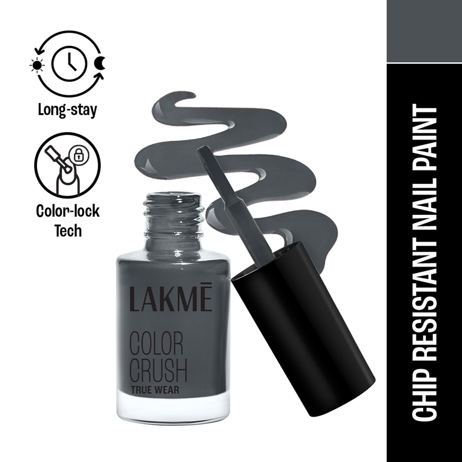 Lakme | Lakme True Wear Color Crush Nail Polish Long Lasting & Vibrant Nail Paint 14 (6 ml)
