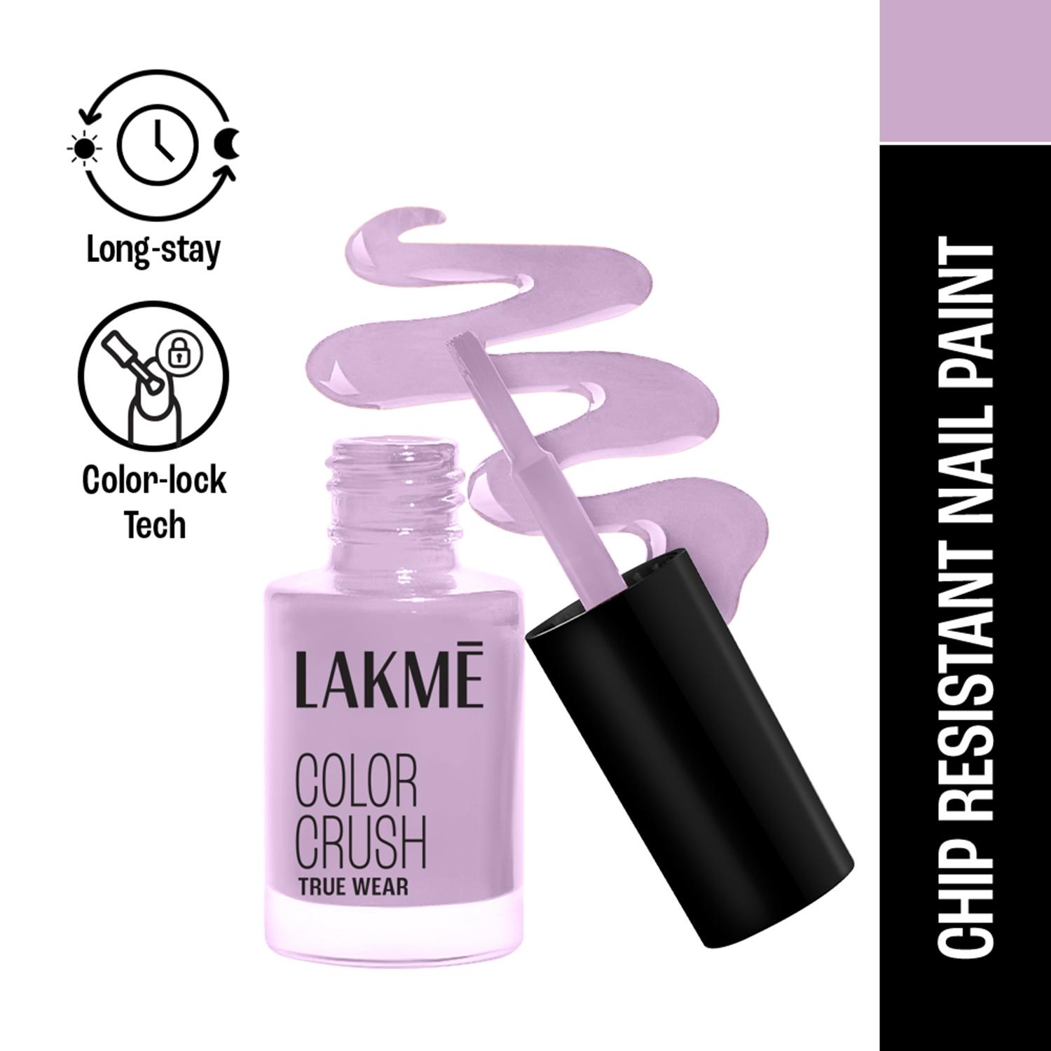 Lakme | Lakme True Wear Color Crush Nail Polish Long Lasting & Vibrant Nail Paint 71 (6 ml)