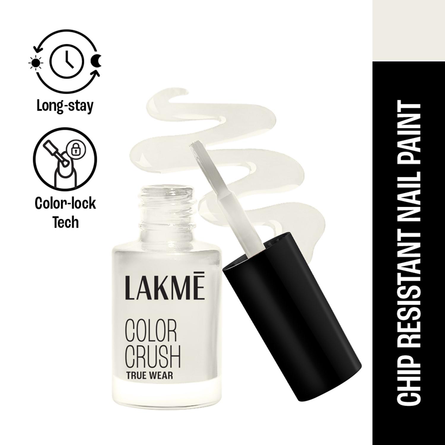 Lakme | Lakme True Wear Color Crush Nail Polish Long Lasting & Vibrant Nail Paint 15 (6 ml)