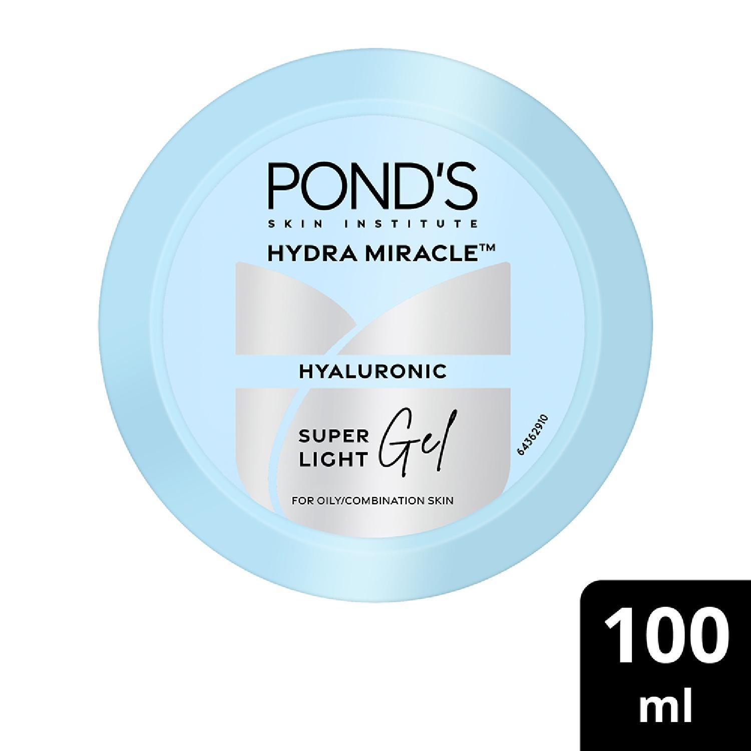 Pond's | Pond's Super Light Gel Oil-Free Moisturizer with Hyaluronic Acid & Vitamin E (100ml)