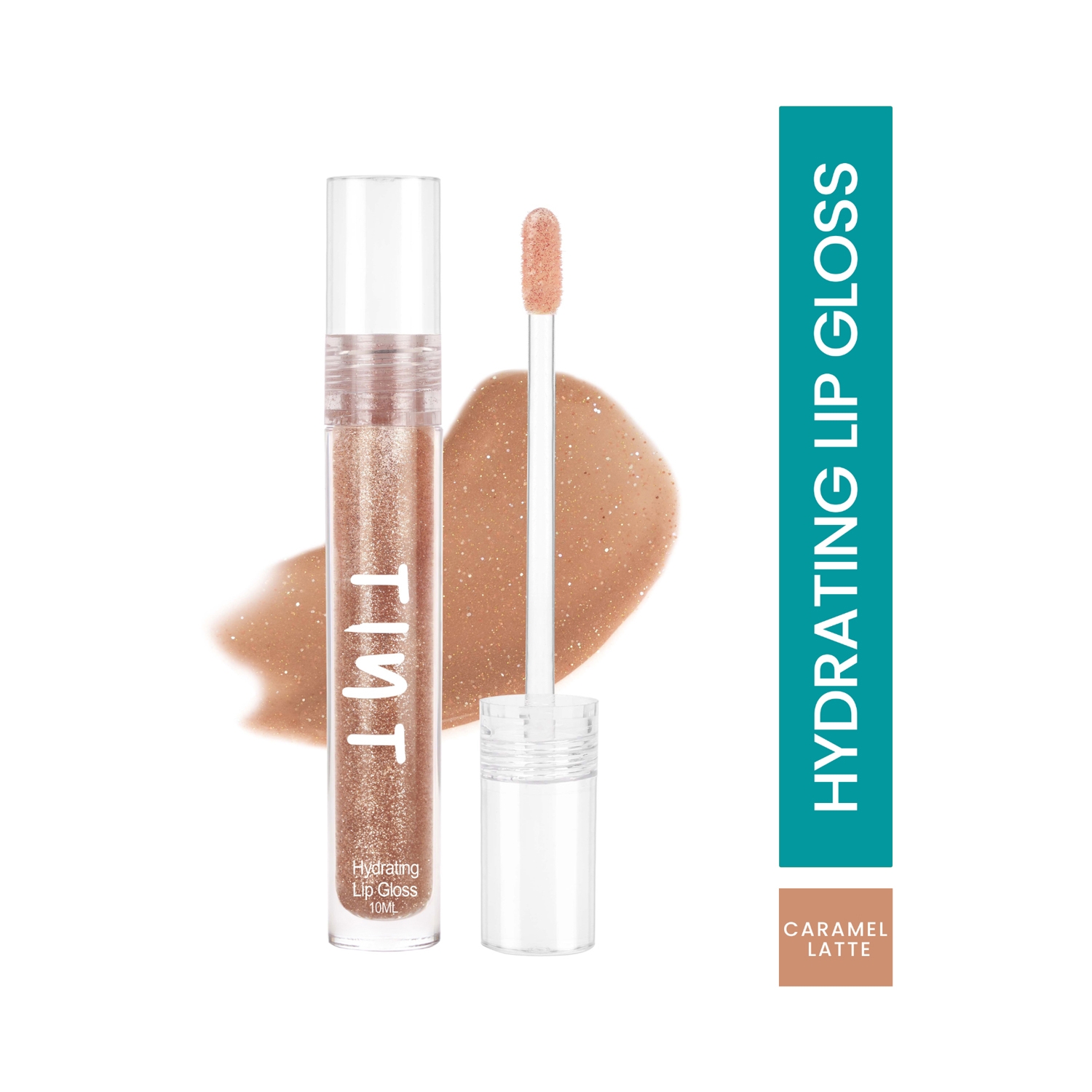 Tint Cosmetics Hydrating Lip Gloss - Caramel Latte (10ml)