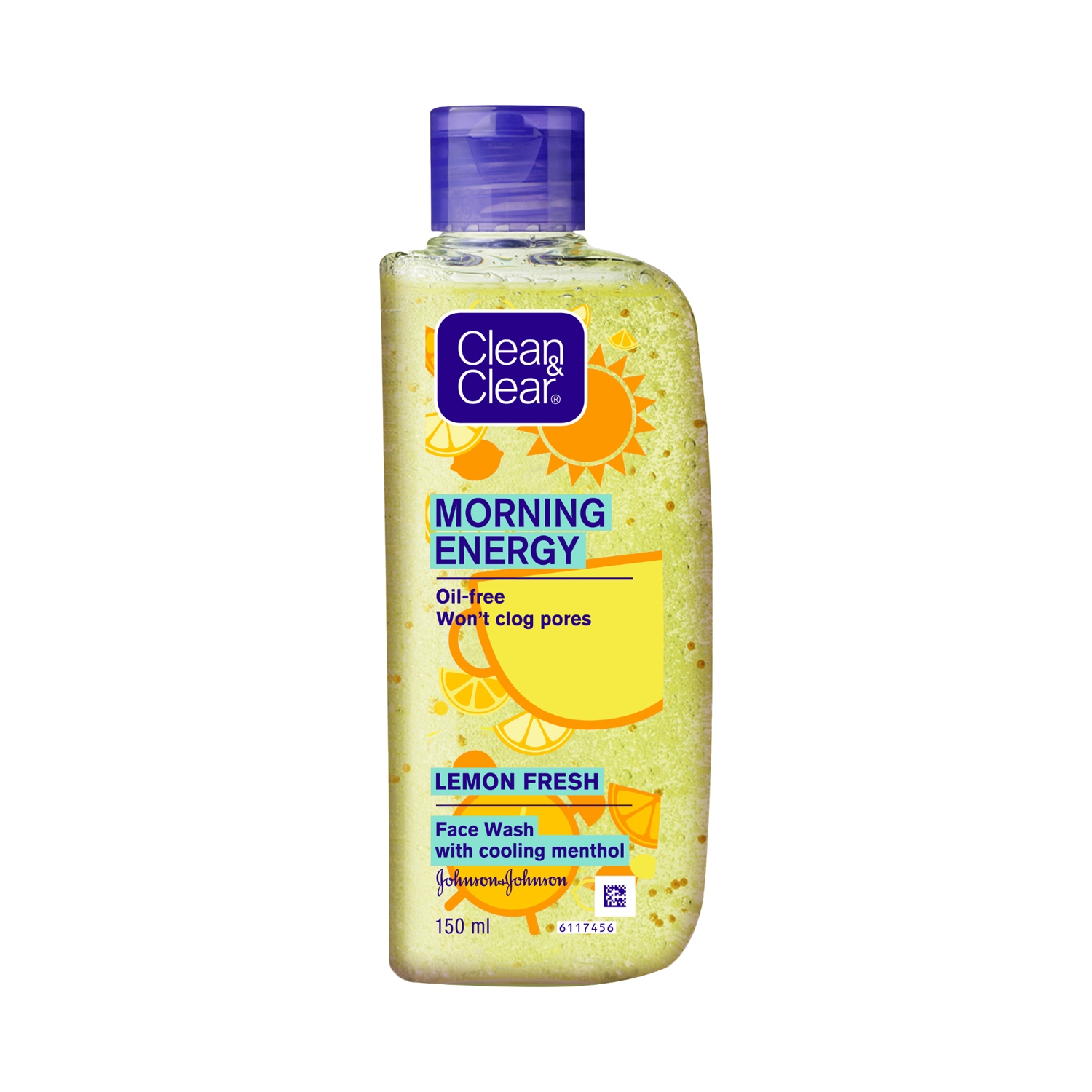 Clean & Clear | Clean & Clear Morning Energy Lemon Fresh Facewash (150ml)
