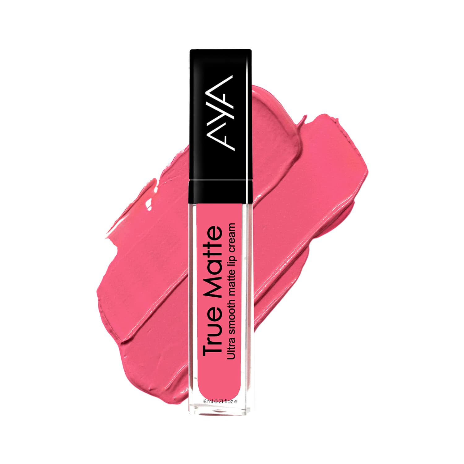 AYA | AYA True Matte Liquid Lipstick Ultra Smooth Matte Lip Cream - 05 Pink (6ml)