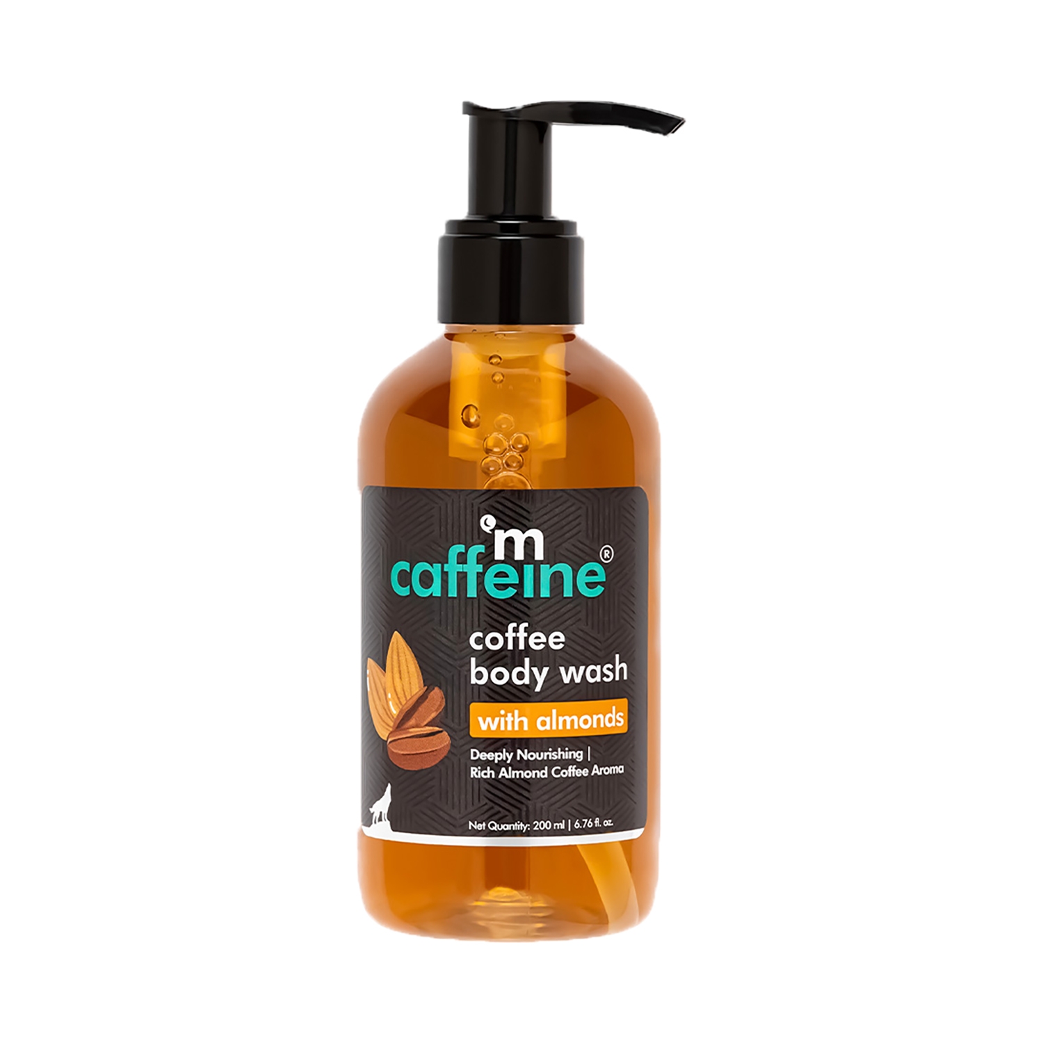 mCaffeine Coffee With Almonds Body Wash (200ml)