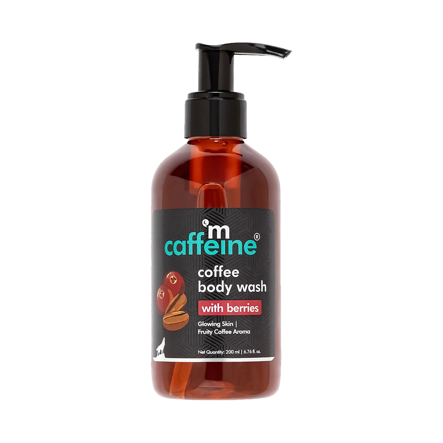 mCaffeine Coffee With Berries Body Wash (200ml)
