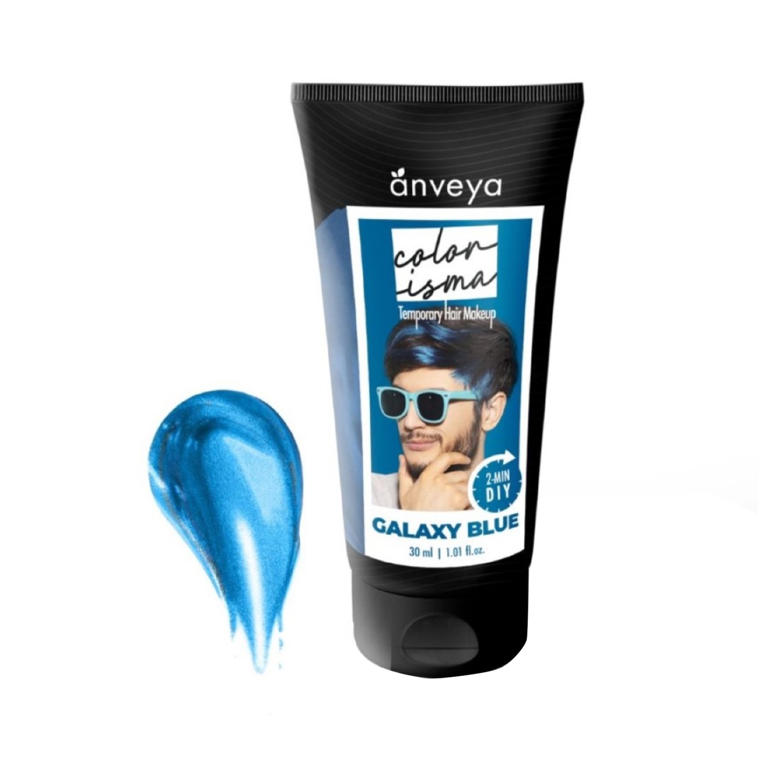 Anveya | Anveya Colorisma Hair Color Makeup - Galaxy Blue (30ml)