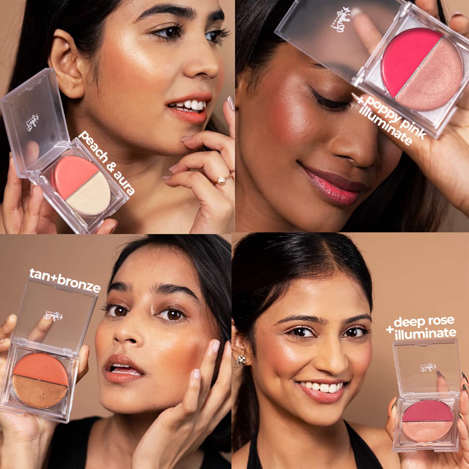 Tan blush store