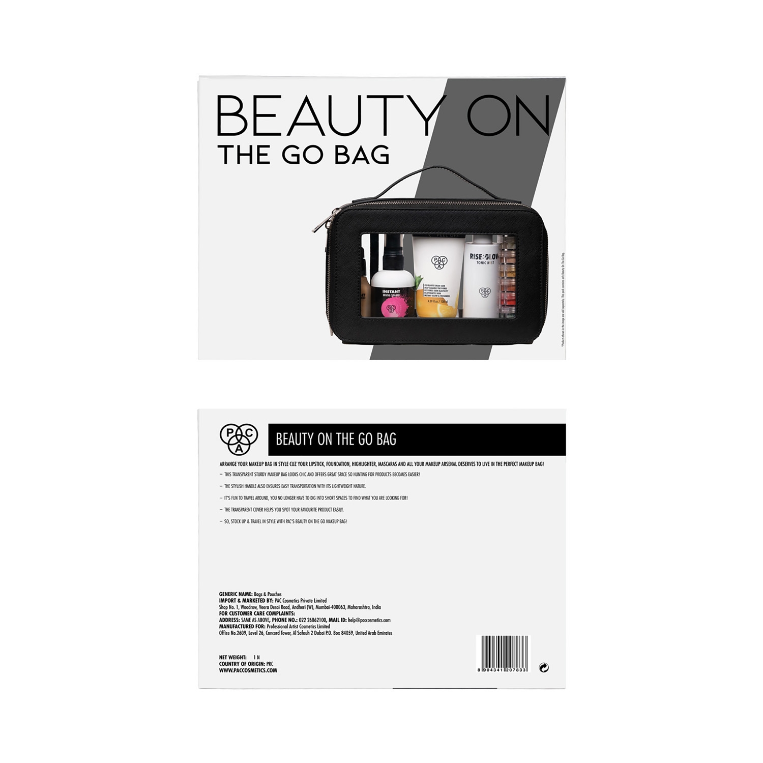Beautiliss Makeup Cosmetic Bag Vanity Storage Kit Travel Organizer Toiletry  Pouch: Buy Beautiliss Makeup Cosmetic Bag Vanity Storage Kit Travel  Organizer Toiletry Pouch Online at Best Price in India