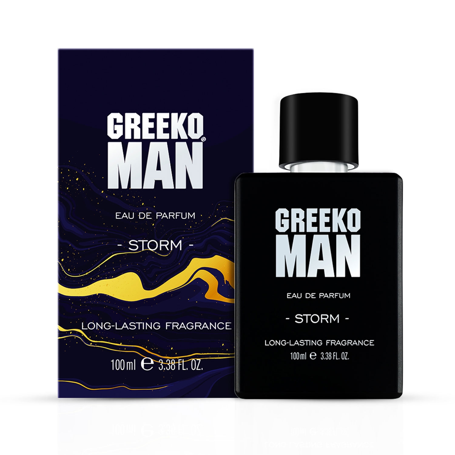 Greeko Man Storm Eau De Parfum (100ml)