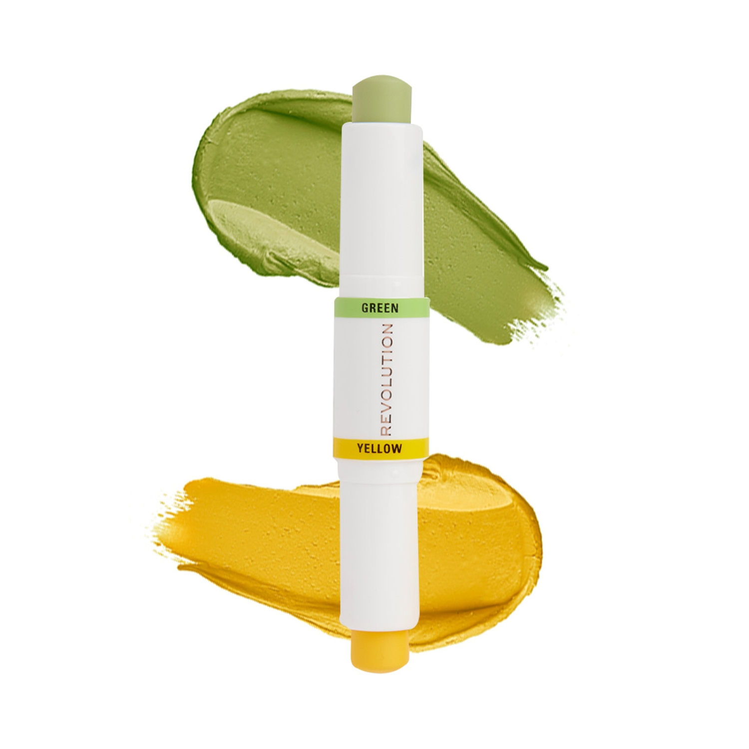 Makeup Revolution Color Correcting Stick - Yellow & Green (8.6g)