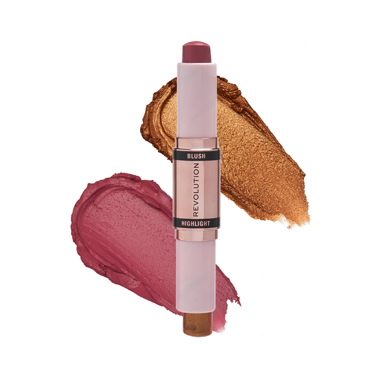 Makeup Revolution | Makeup Revolution Blush & Highlight Stick - Flushing Pink (8.6g)
