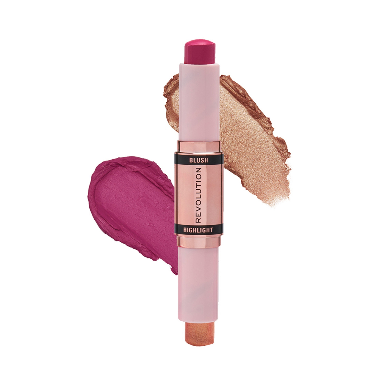 Makeup Revolution | Makeup Revolution Blush & Highlight Stick - Champagne Shine (8.6g)