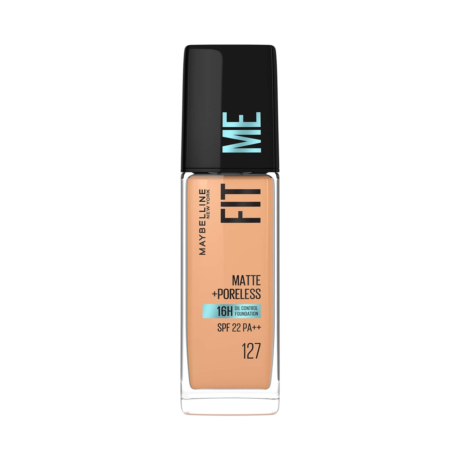 Maybelline New York | Maybelline New York Fit Me Matte + Poreless Liquid Foundation SPF 22 - 127 Golden Honey (30ml)