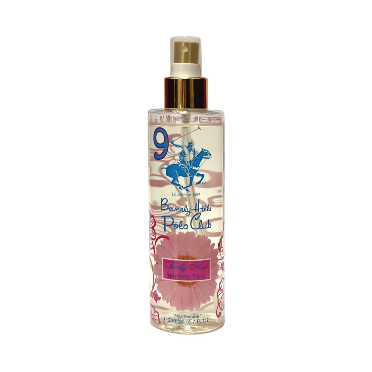 BEVERLY HILLS POLO CLUB | BEVERLY HILLS POLO CLUB No.9 Sparkling Floral Premium Body Mist (200ml)