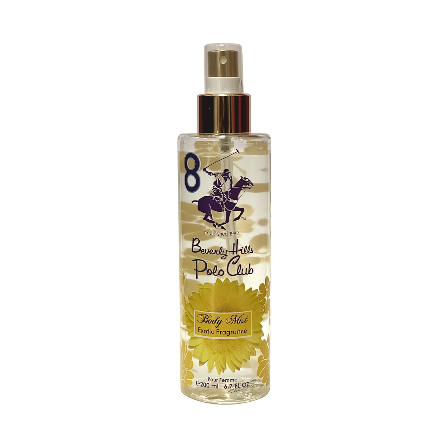 BEVERLY HILLS POLO CLUB | BEVERLY HILLS POLO CLUB No.8 Exotic Fragrance Premium Body Mist (200ml)