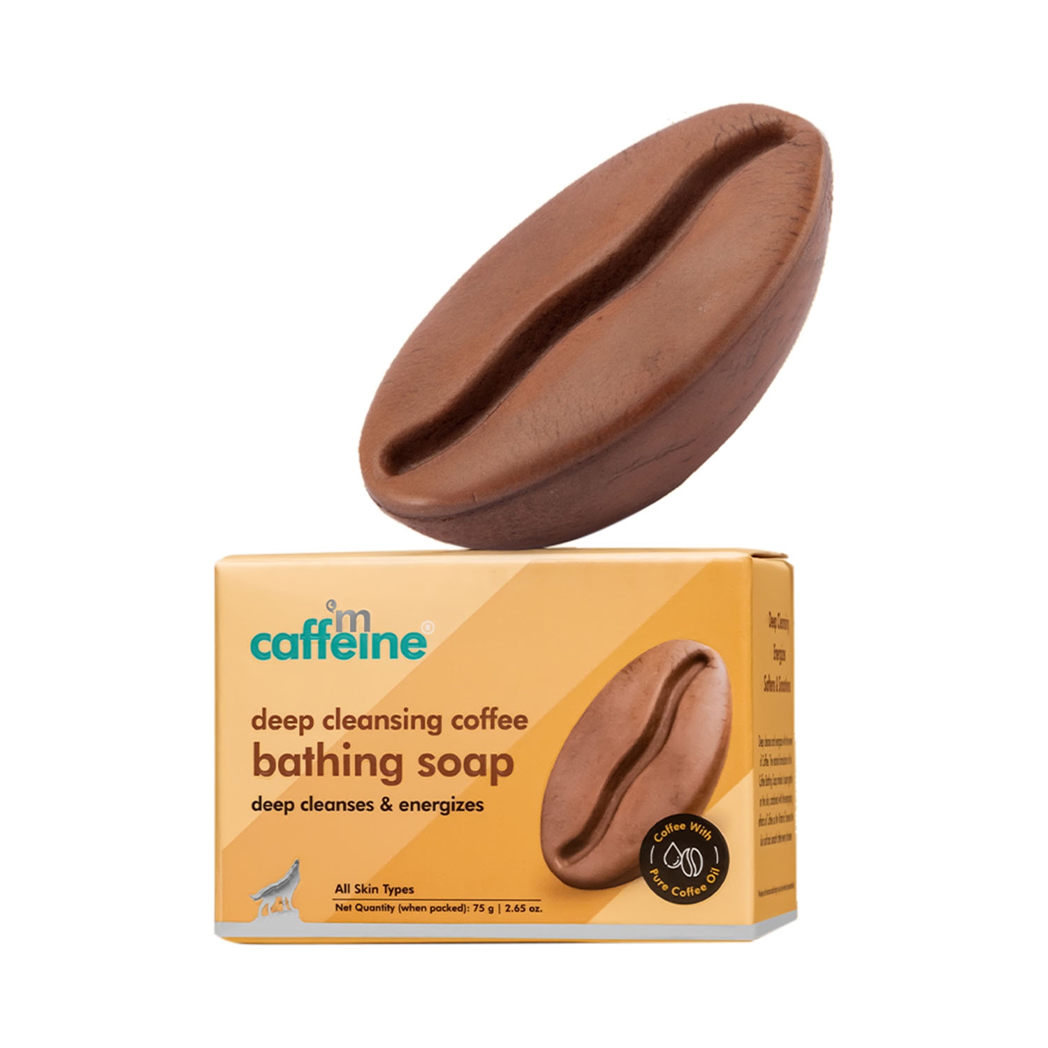 mCaffeine | mCaffeine Deep Cleansing Coffee Bathing Soap - (2Pcs)