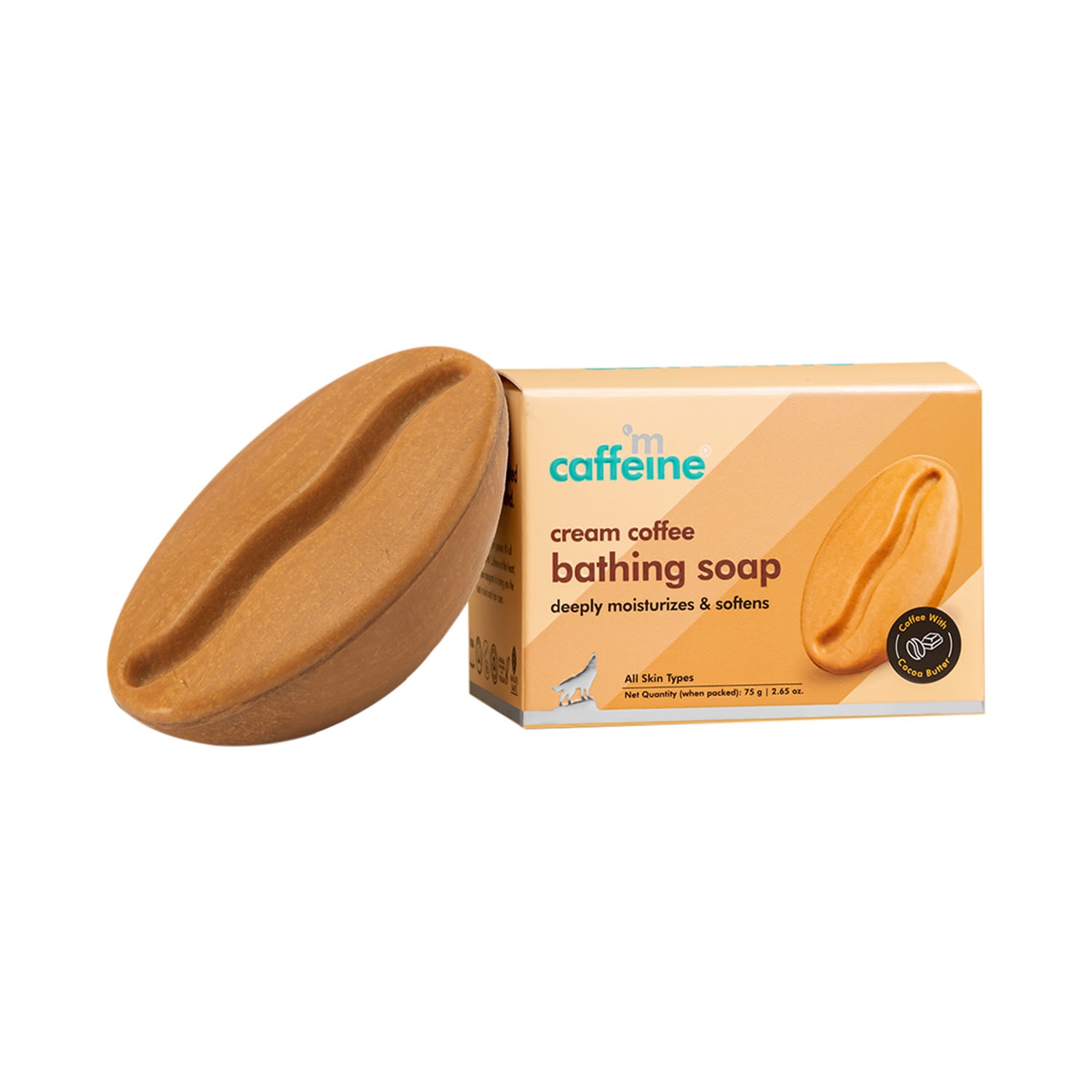 mCaffeine | mCaffeine Cream Coffee Bathing Soap - (2Pcs)