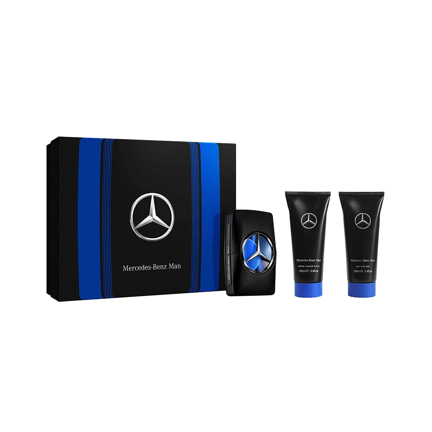 Mercedes-Benz | Mercedes-Benz Man Eau De Toilette Shower Gel And After Shave Balm (3Pcs)