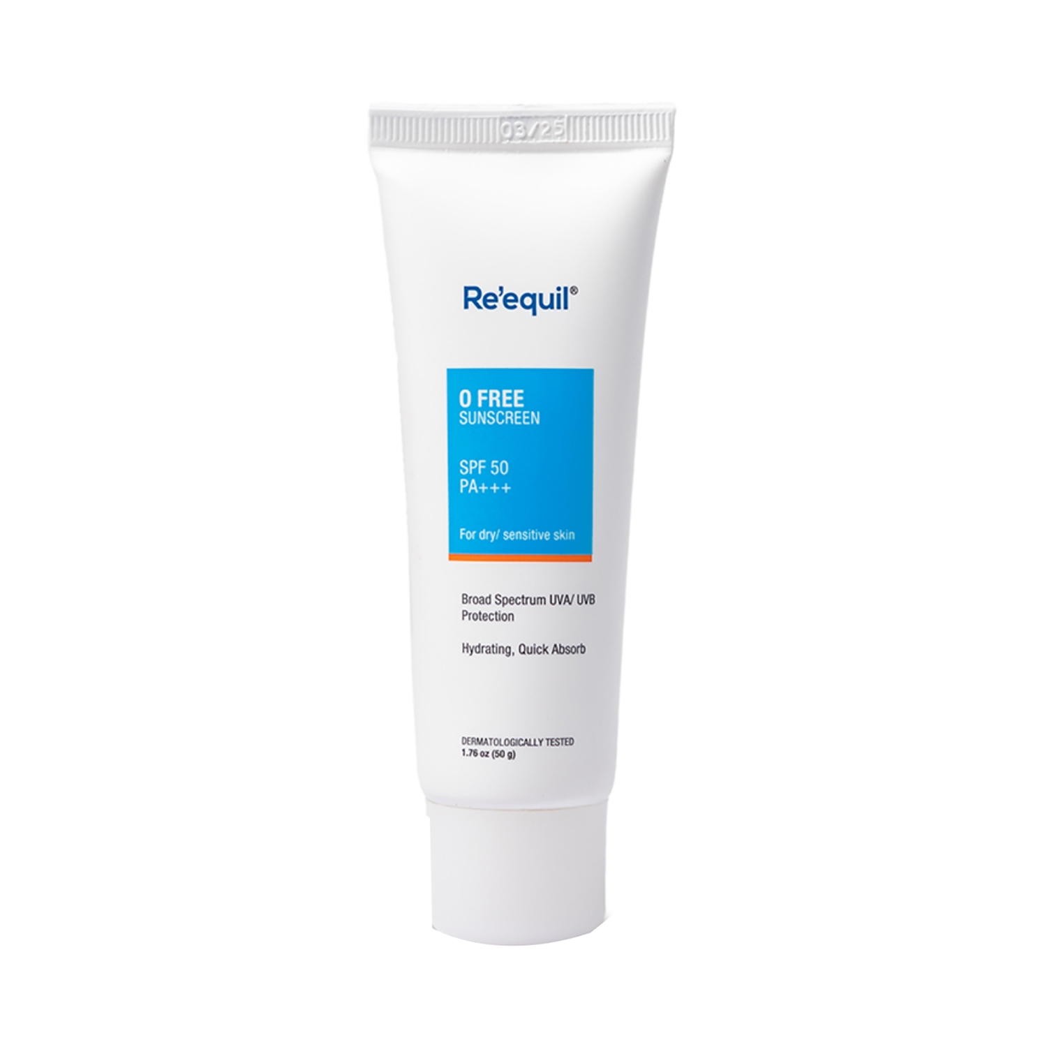 Re'equil | Re'equil O Free Sunscreen SPF 50 PA+++ (50g)