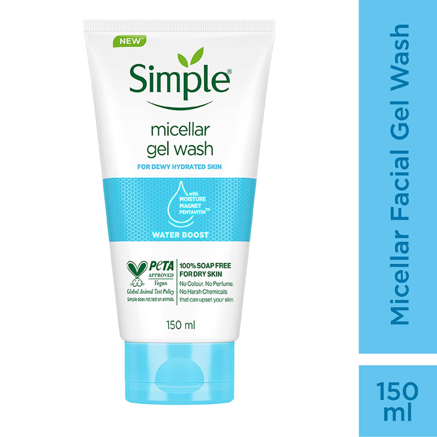 Simple | Simple Water Boost Micellar Facial Wash (150ml)