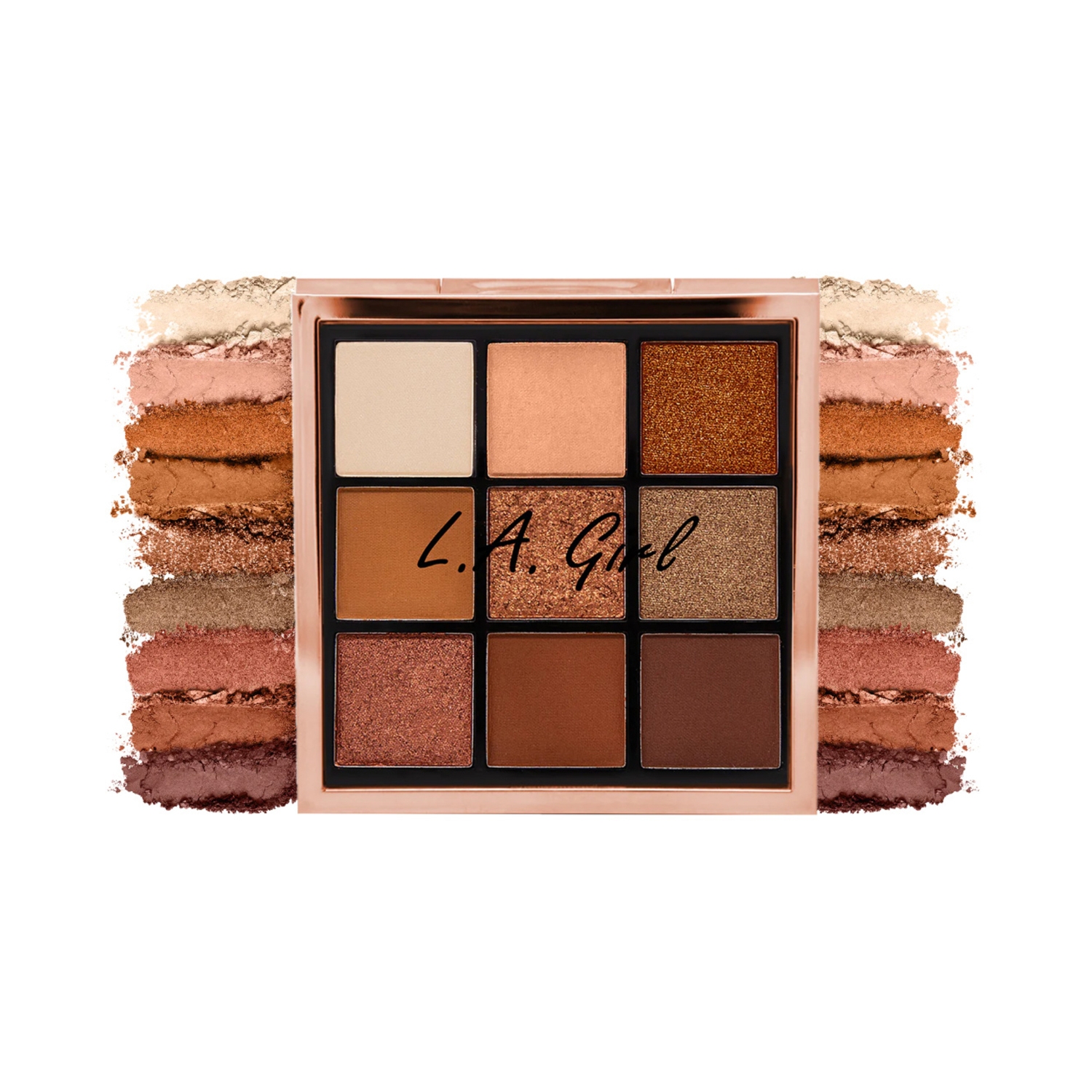 L.A. Girl | L.A. Girl Keep It Playful 9 Color Eyeshadow Palette - GES435 Foreplay (14g)