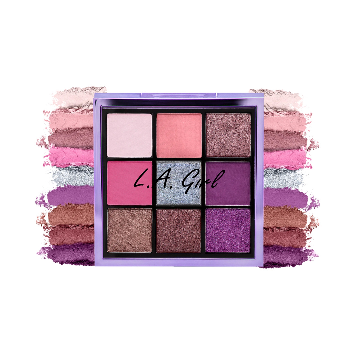 L.A. Girl | L.A. Girl Keep It Playful 9 Color Eyeshadow Palette - GES436 Playtime (14g)