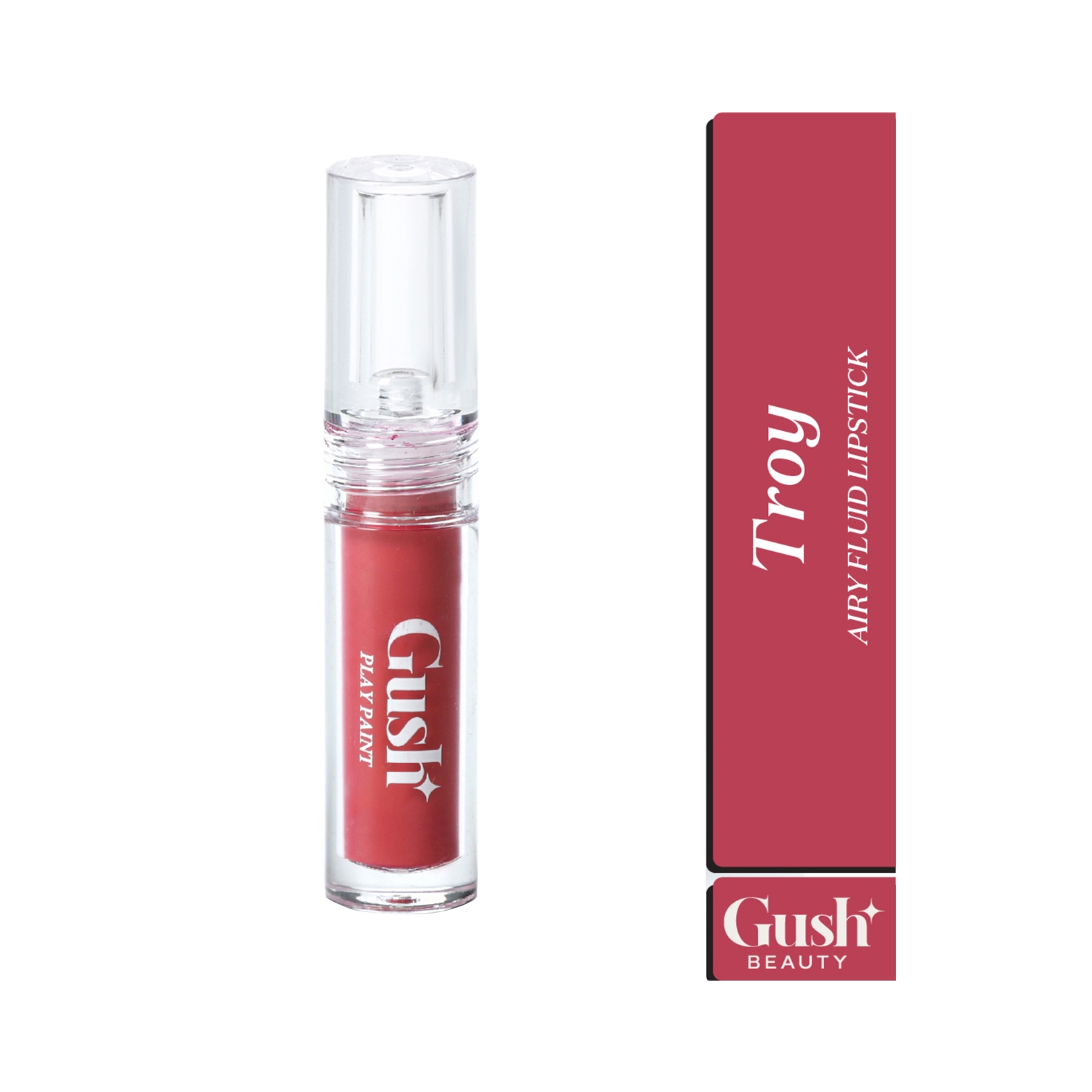 Gush Beauty | Gush Beauty Playpaint Airy Fluid Lipstick - Troy (2.8ml)