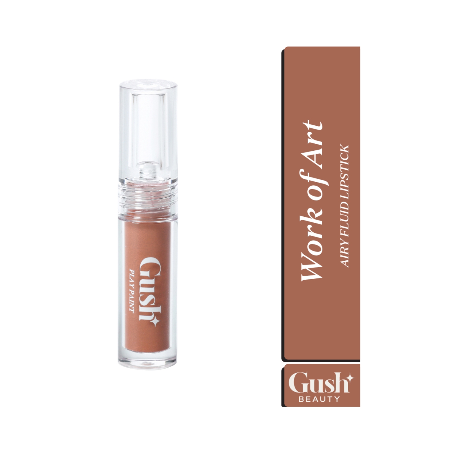 Gush Beauty | Gush Beauty Playpaint Airy Fluid Lipstick - Work Of Art (2.8ml)