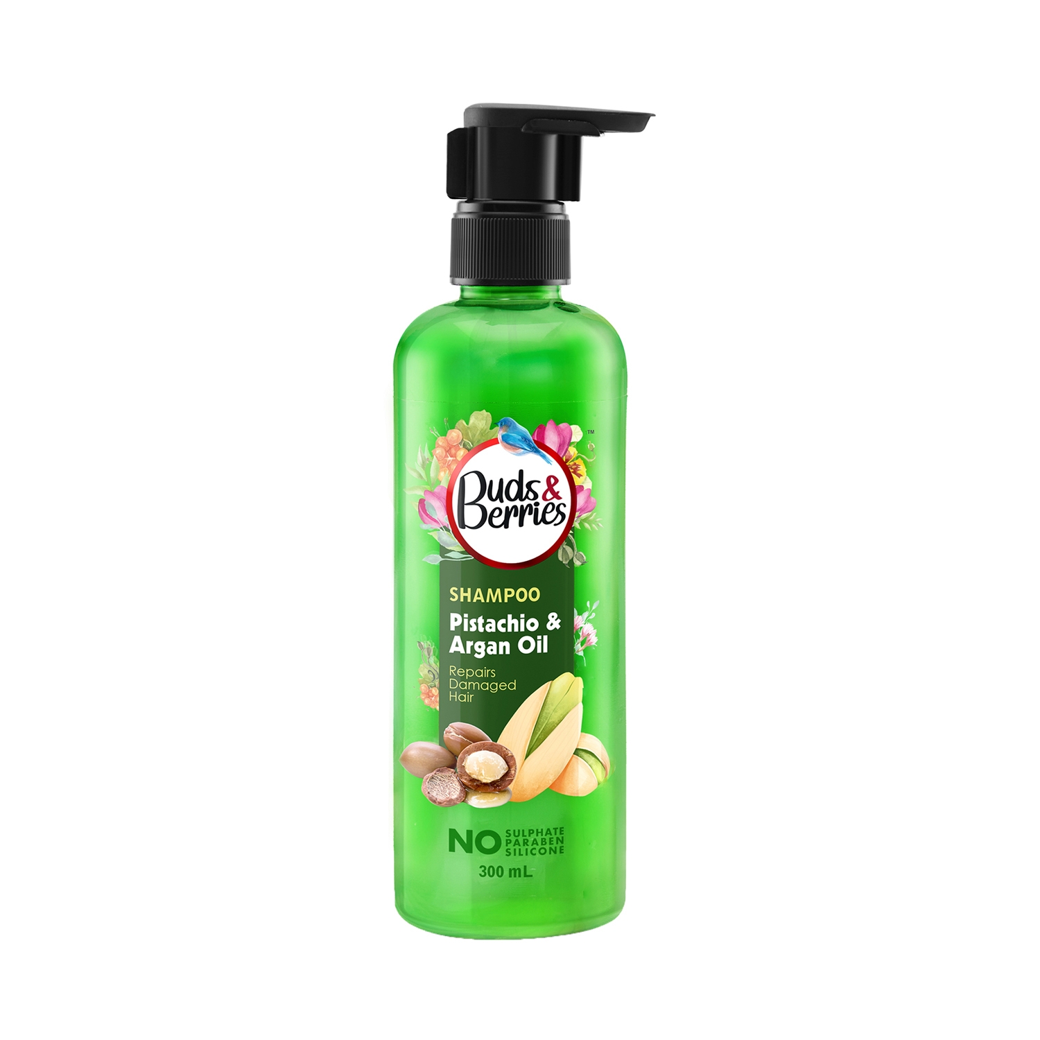 Buds & Berries | Buds & Berries Pistachio And Argan Oil Shampoo (300ml)