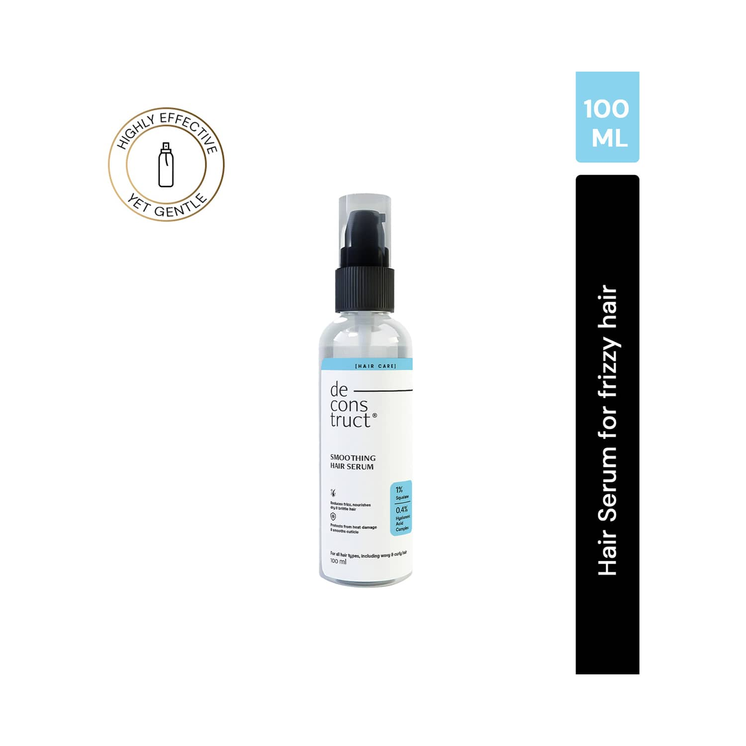 Deconstruct | Deconstruct 1% Squalane + 0.4% Hyaluronic Acid Complex Smoothing Hair Serum (100ml)