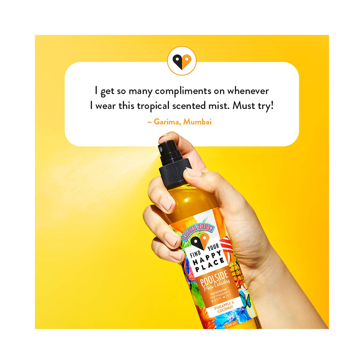 Find Your Happy Place Poolside Pina Coladas Pineapple Creamy