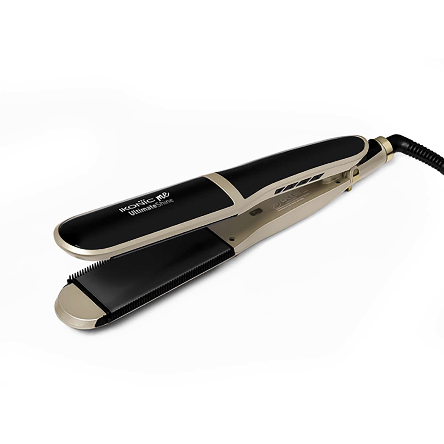 Ikonic Me | Ikonic Me Ultimate Shine Hair Straightener - Black & Gold (1 pc)