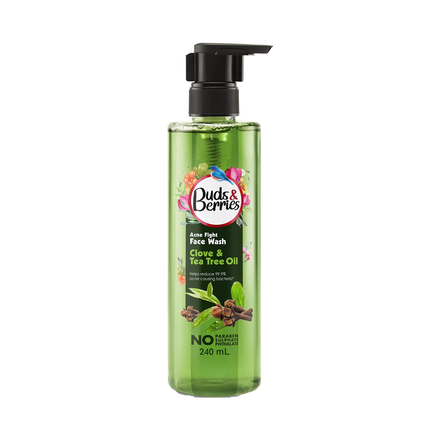 Buds & Berries | Buds & Berries Clove And Tea Tree Oil Face Wash (240ml)