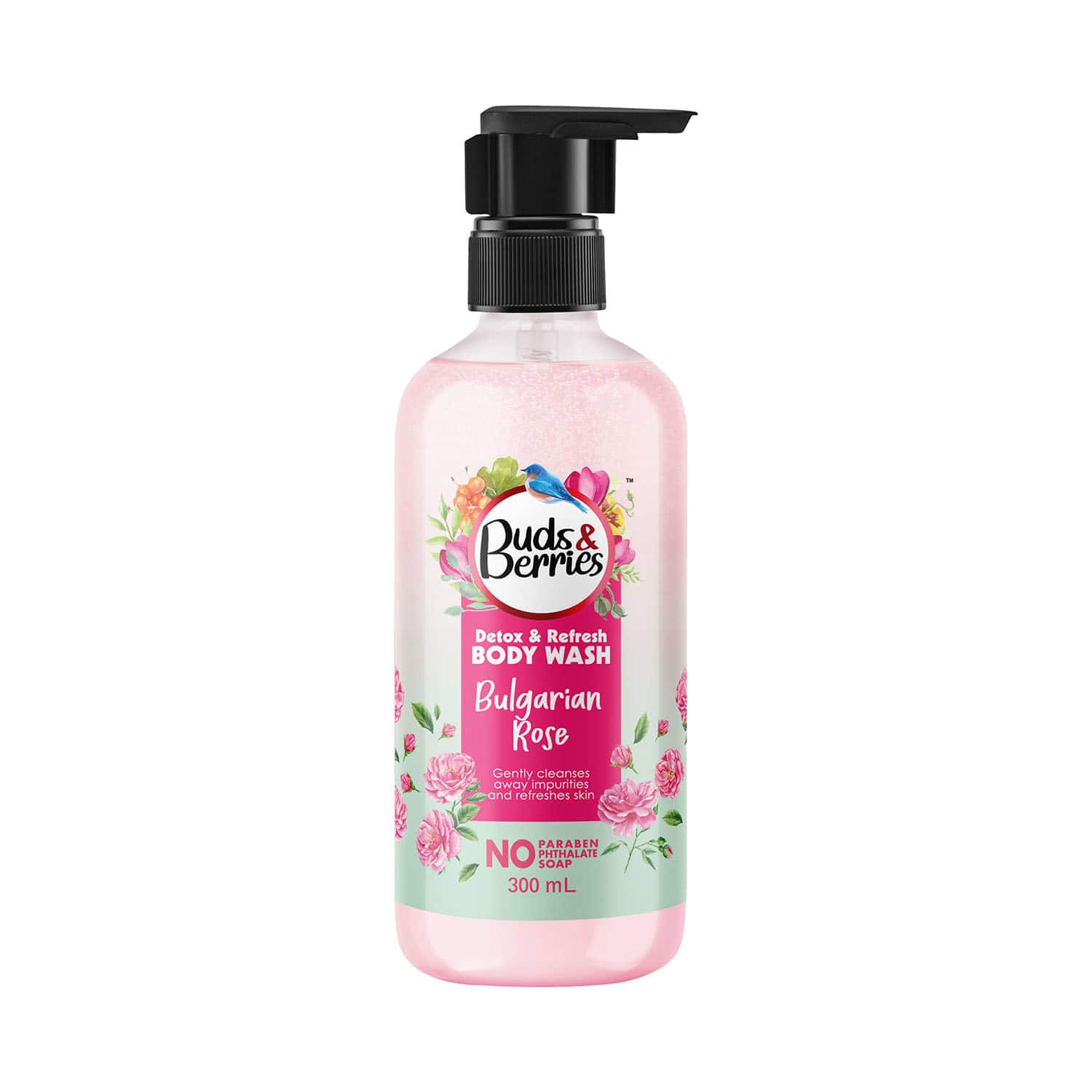 Buds & Berries | Buds & Berries Bulgarian Rose Body Wash (300ml)