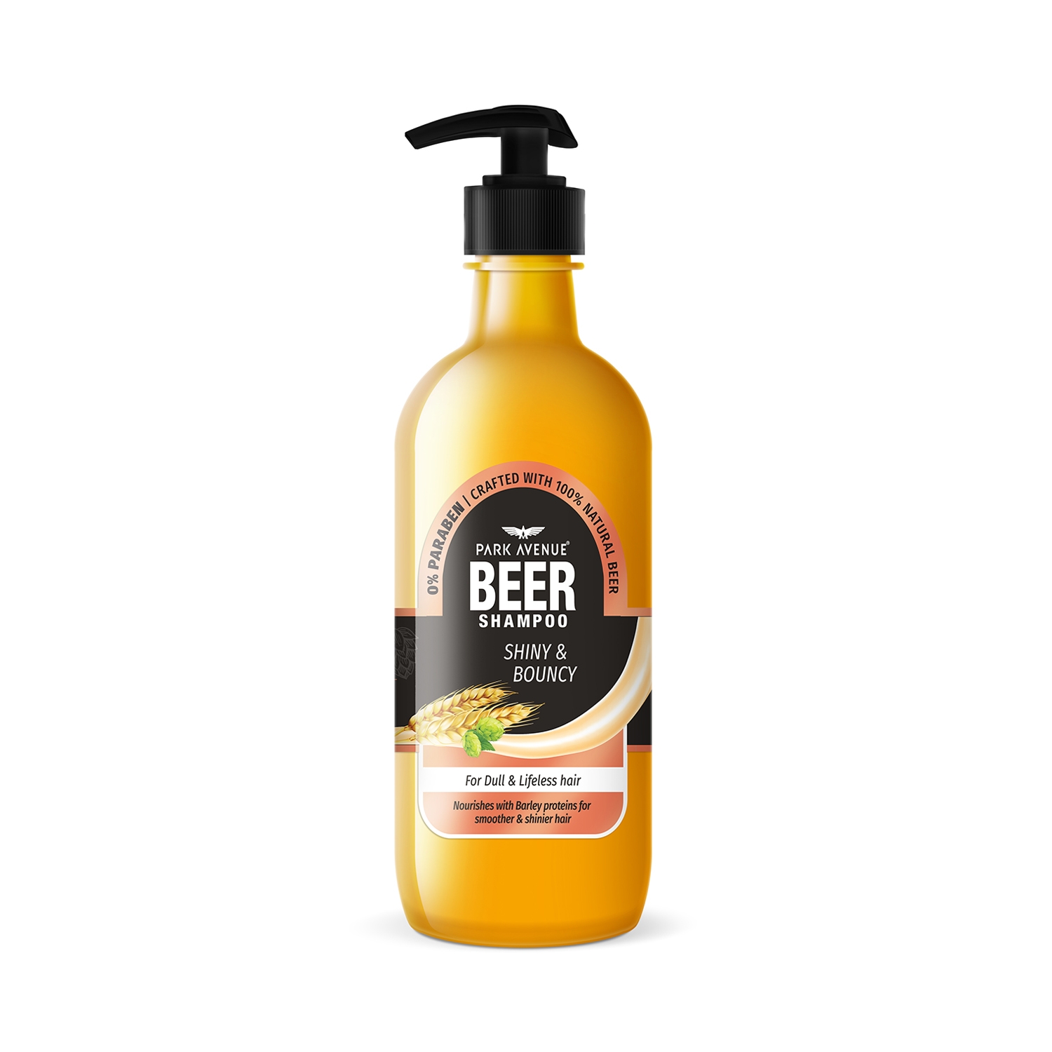 Park Avenue Beer Shampoo for Shiny & Bouncy Hair (650ml)