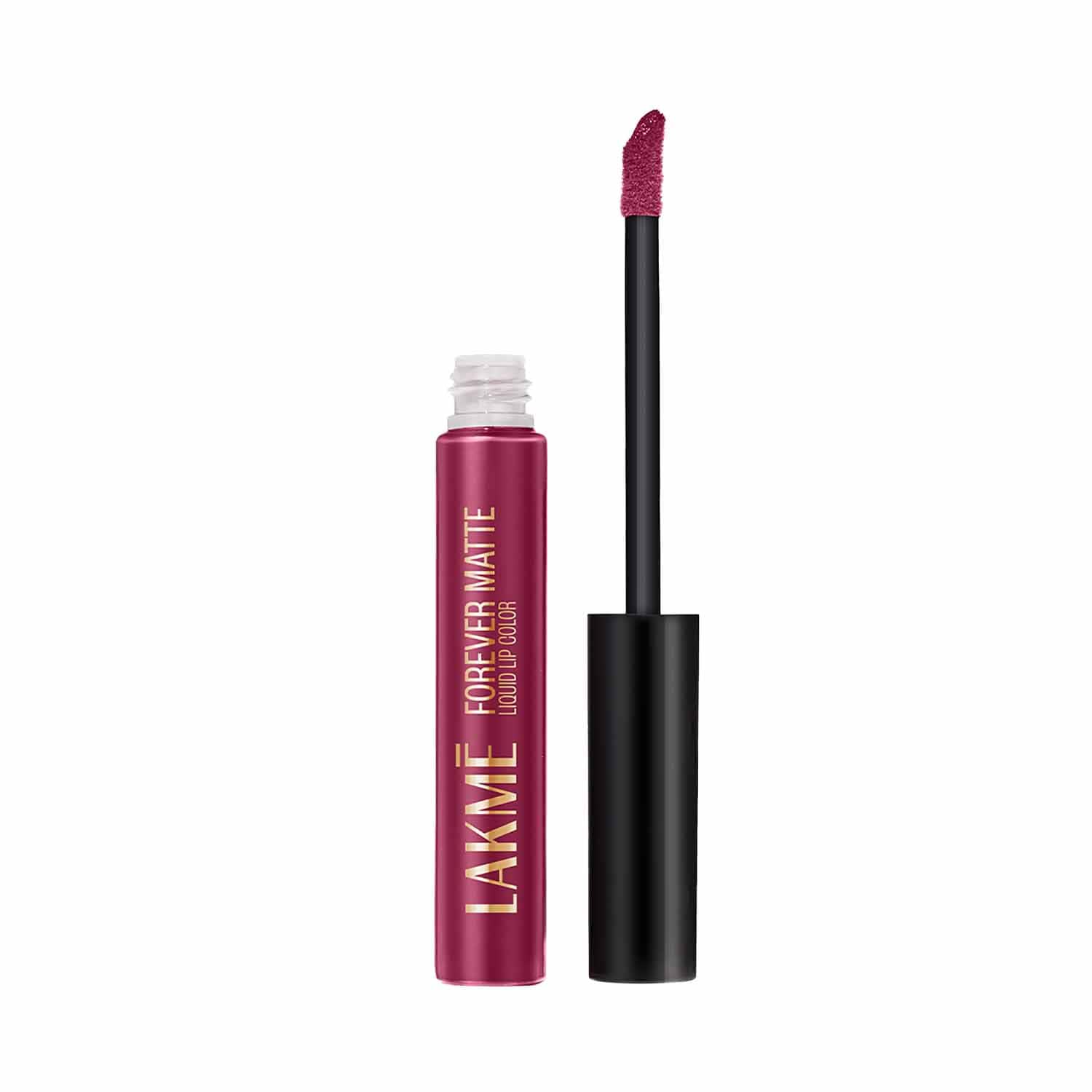 Lakme | Lakme Forever Matte Liquid Lip 16hr Lipstick Lightweight & Transferproof - Red Divine (5.6 ml)