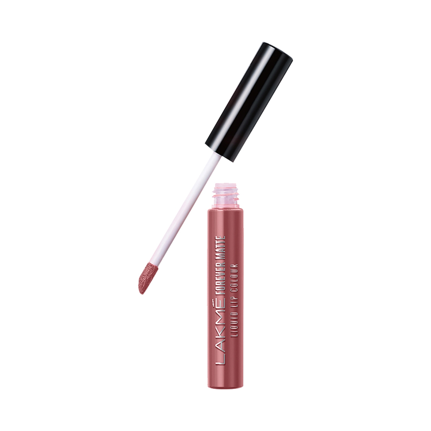 Lakme | Lakme Forever Matte Liquid Lip, 16hr Lipstick, Nude Bloom (5.6 ml)