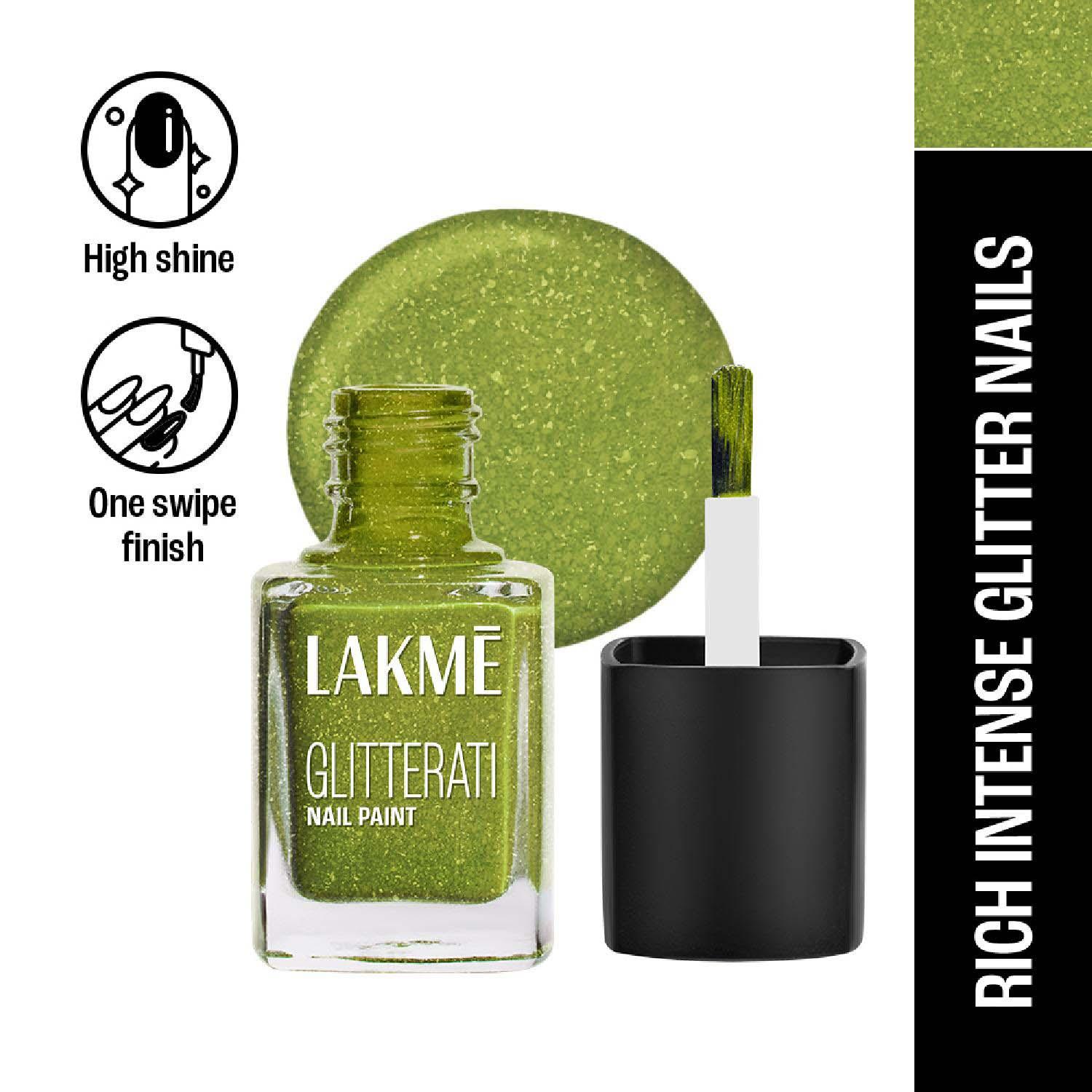 Lakme | Lakme Glitterati Collection Nail Polish - Tinkerbell (12 ml)