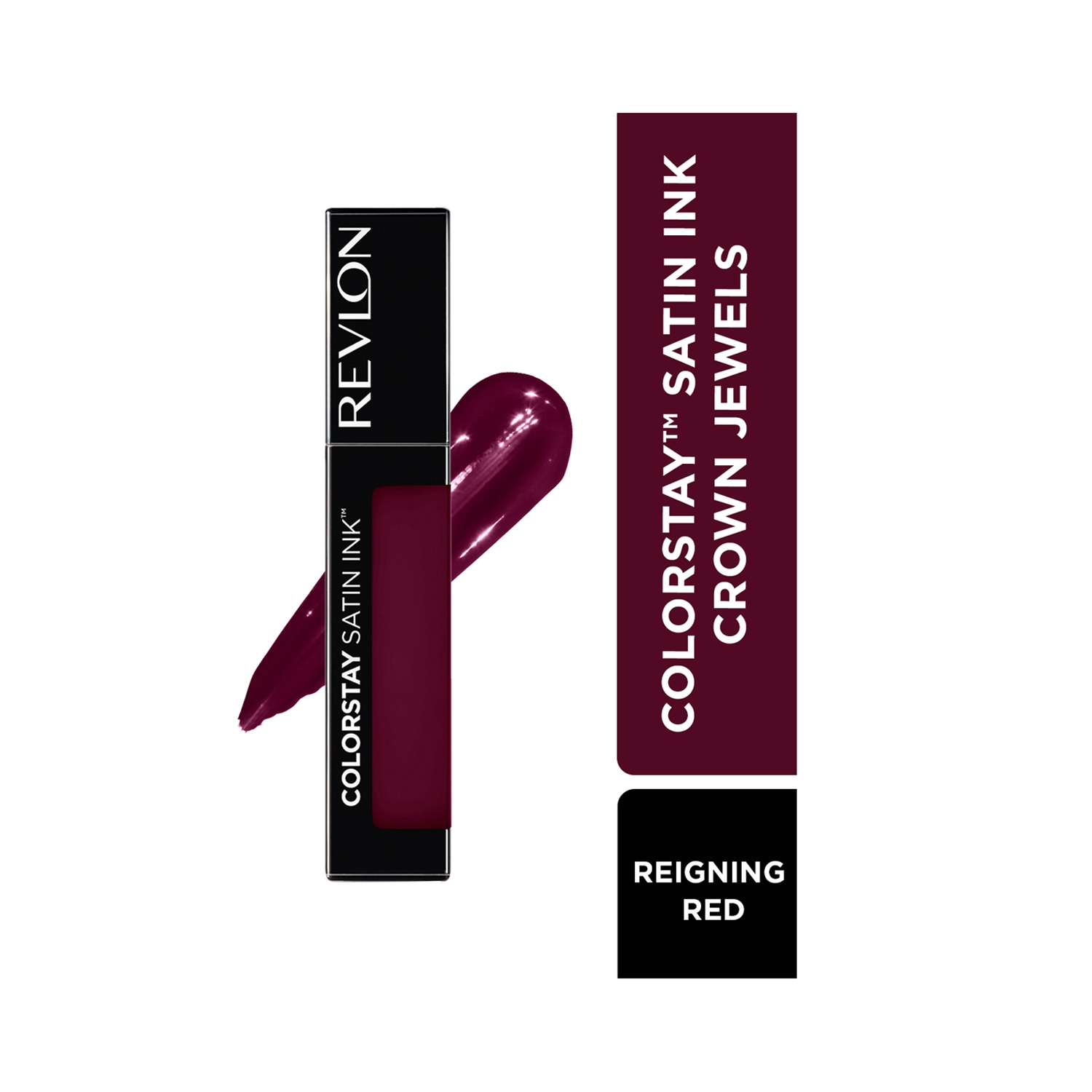 Revlon | Revlon Color Stay Satin Ink Crown Jewels Liquid Lipstick - Reigning Red (5ml)