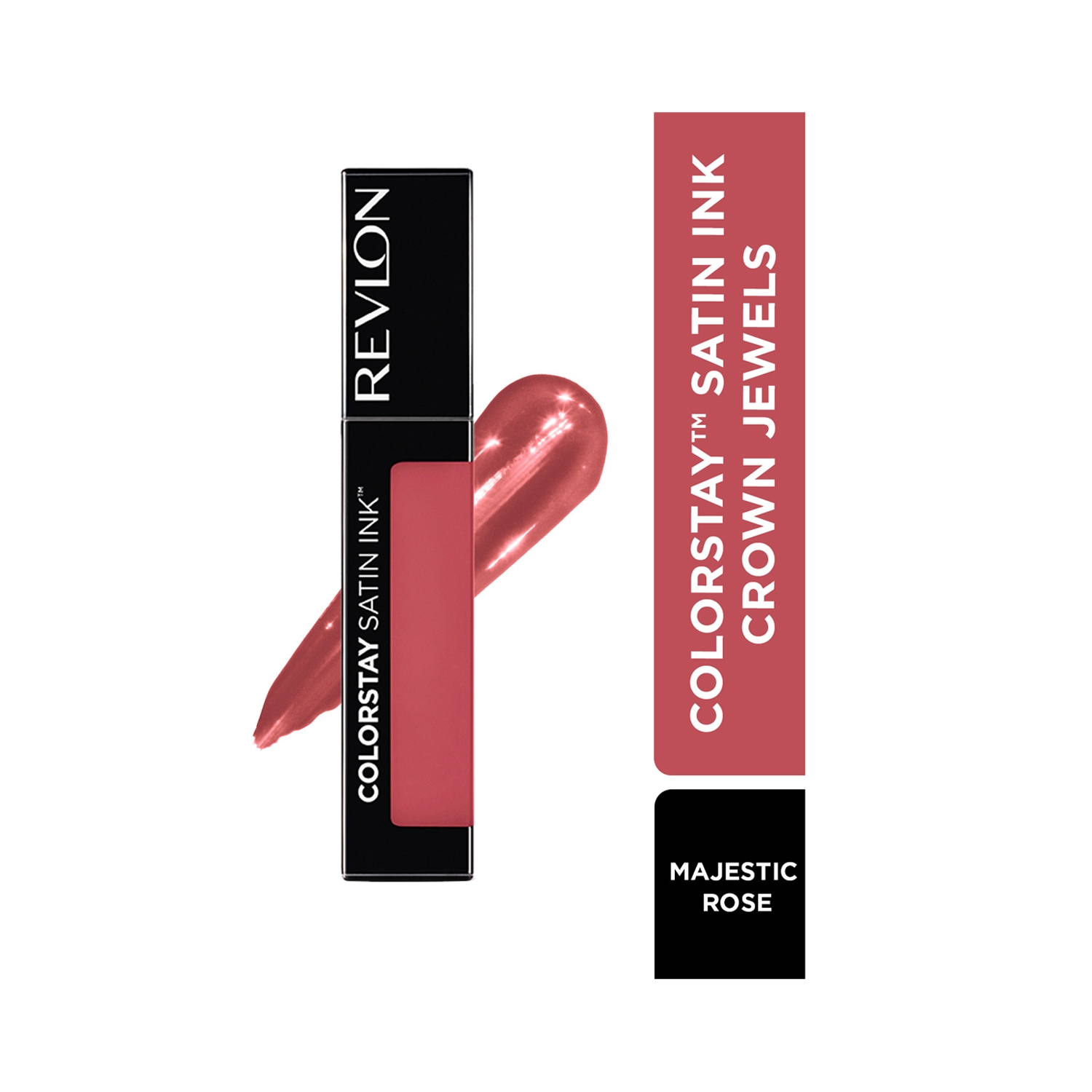 Revlon | Revlon Color Stay Satin Ink Crown Jewels Liquid Lipstick - Majestic Rose (5ml)