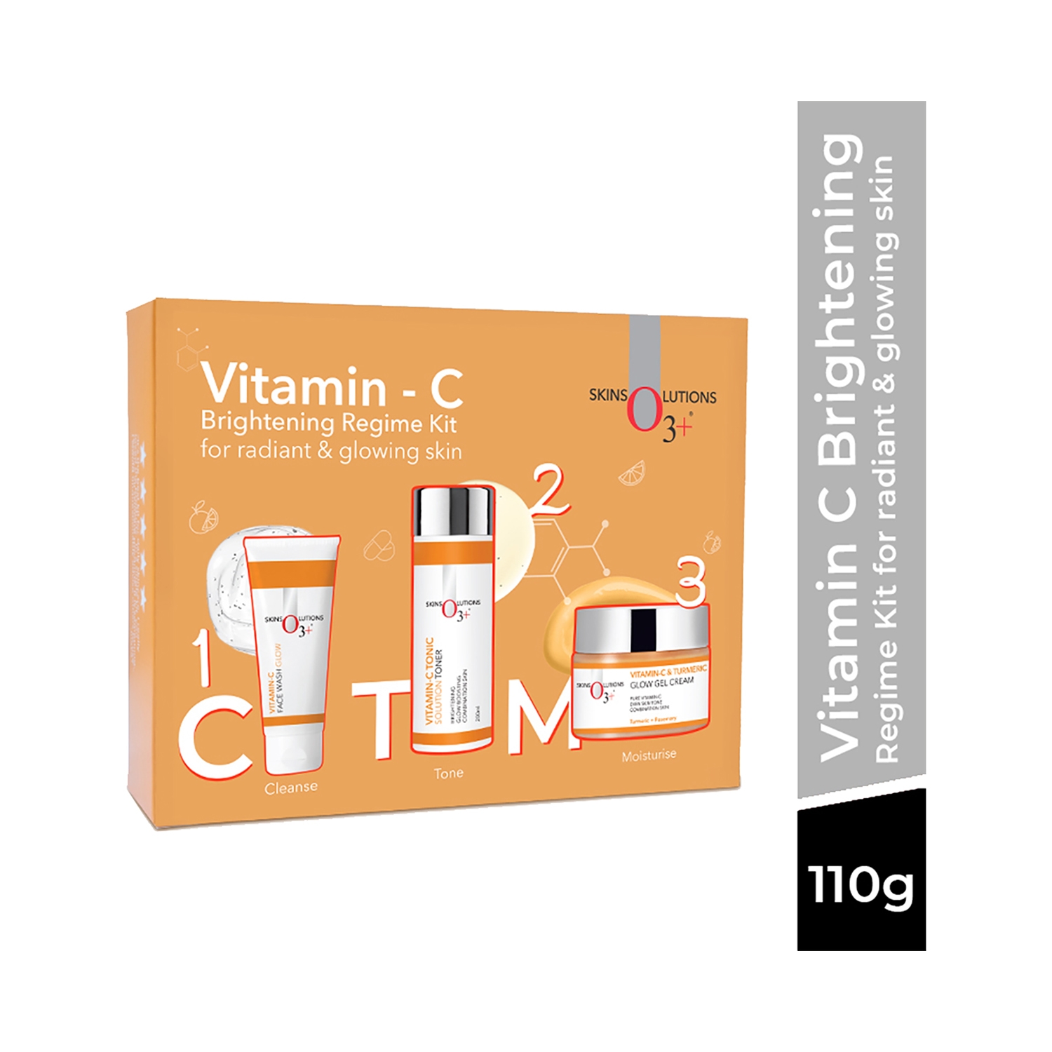 O3+ | O3+ Vitamin C Brightening Regime Kit (330g)