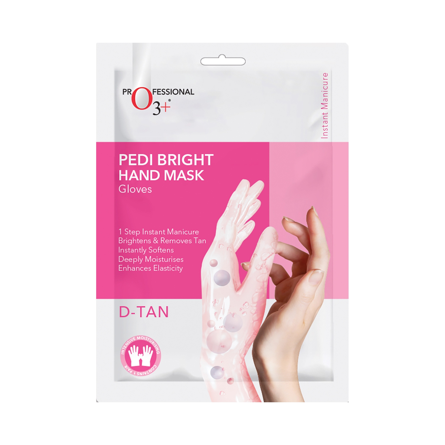 O3+ | O3+ Pedi Bright Hand Gloves Cream Mask (40g)