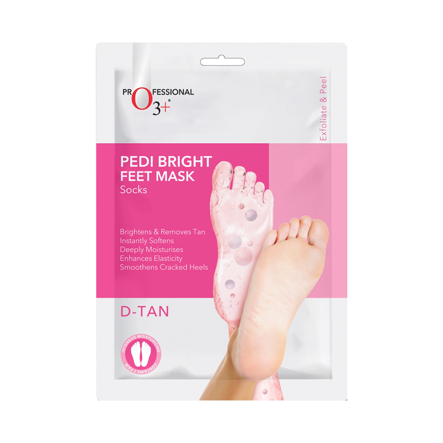 O3+ Pedi Bright Foot Socks Cream Mask (40g)